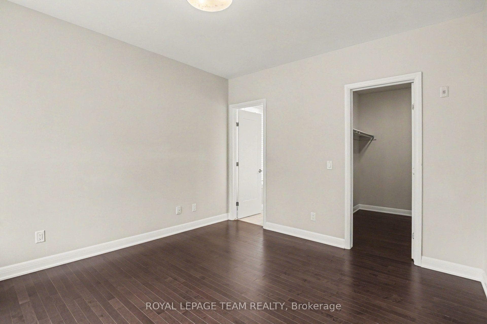 Primary walk-in closet