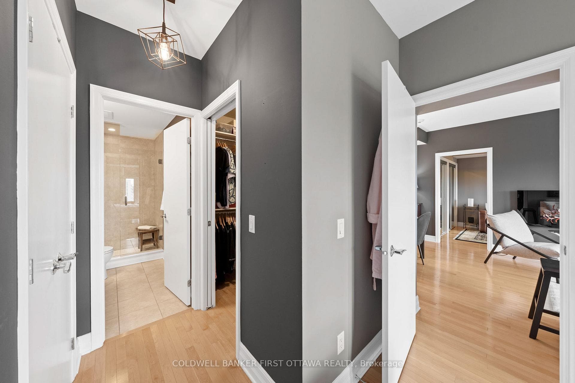Easy access and ample space.