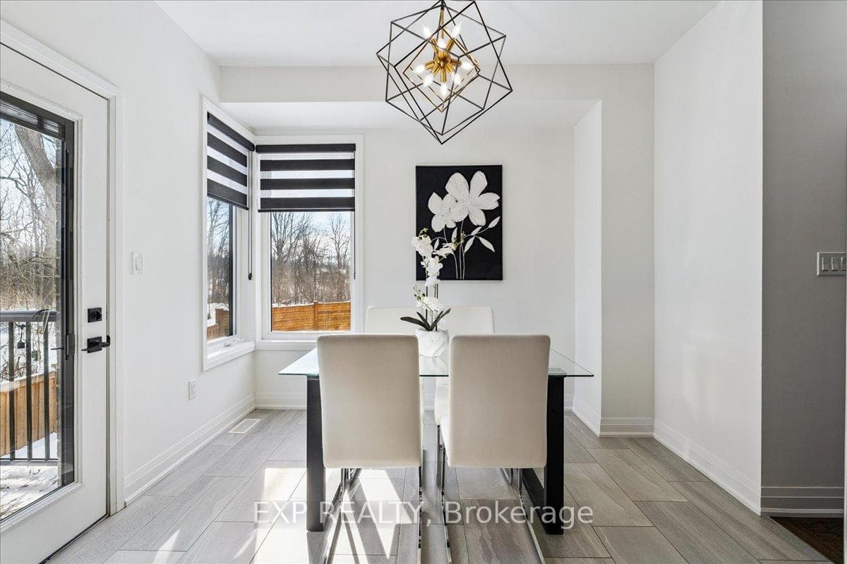 Breakfast Area with Rear Deck Access