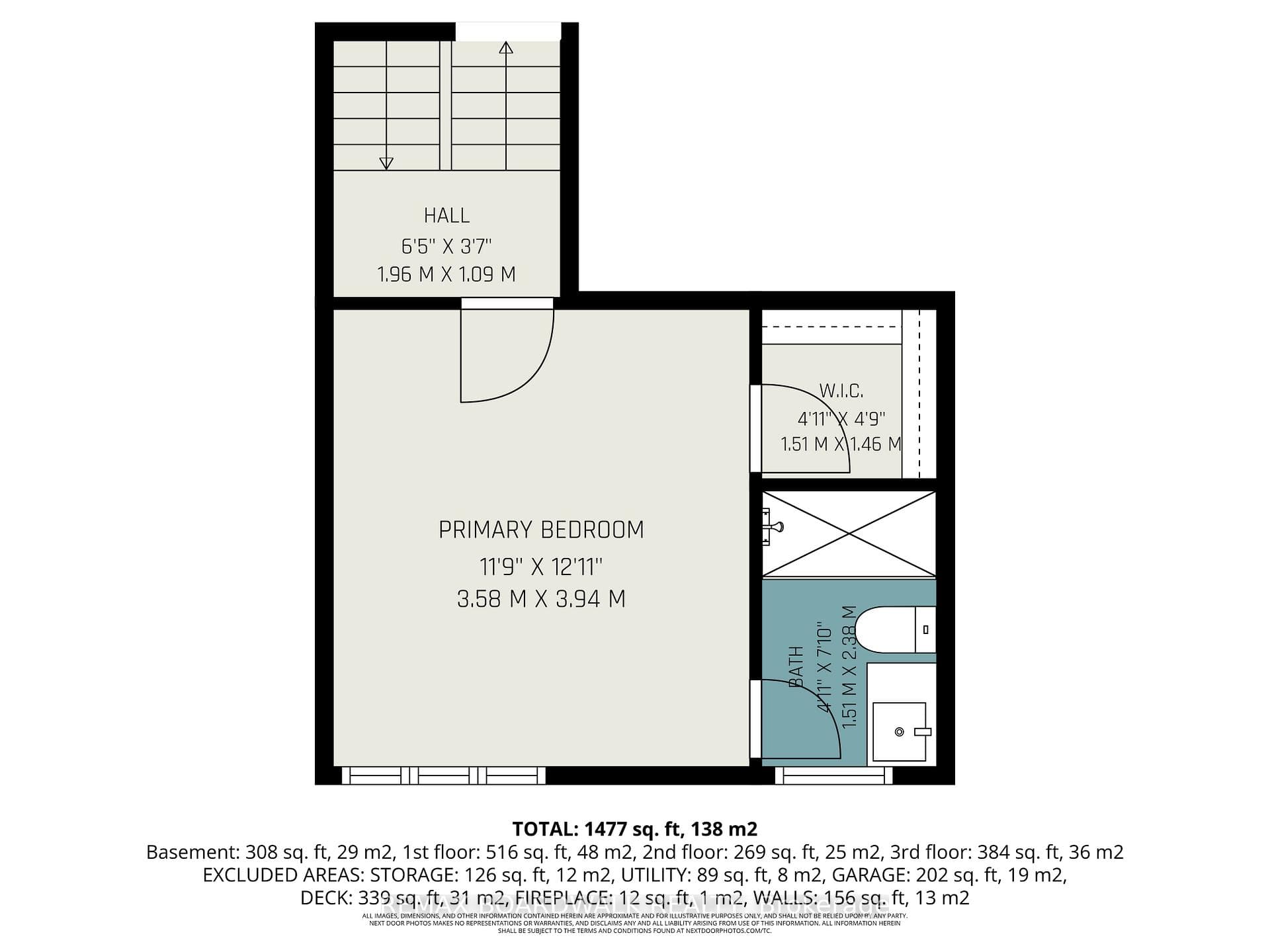 Middle Level Floor Plan