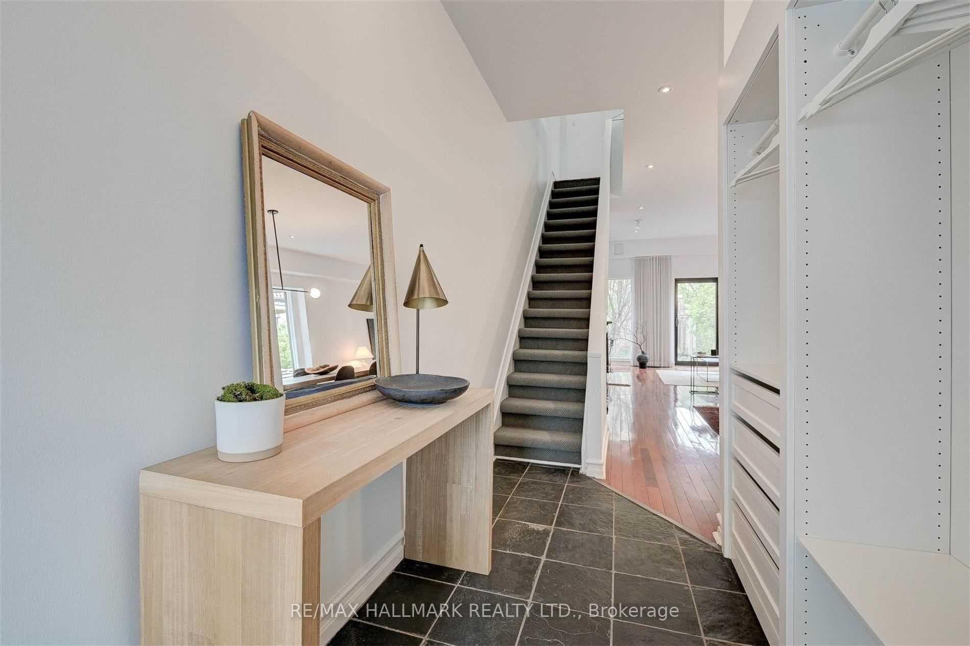Tiled front foyer