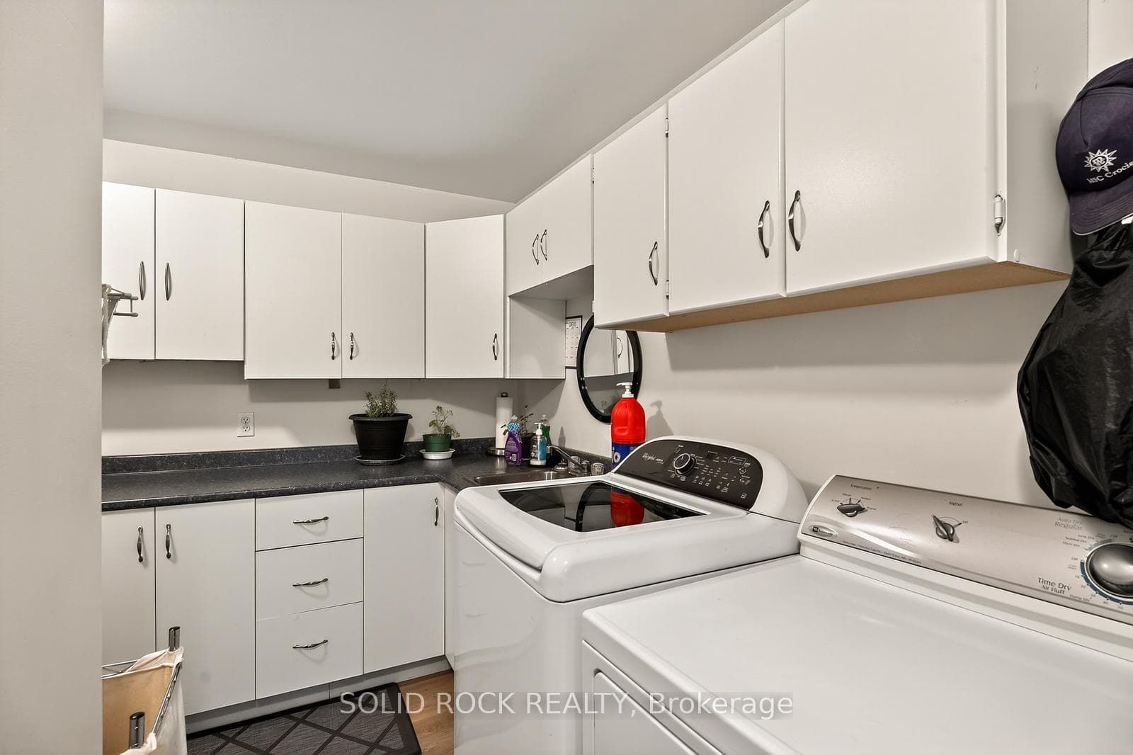 Main floor laundry room