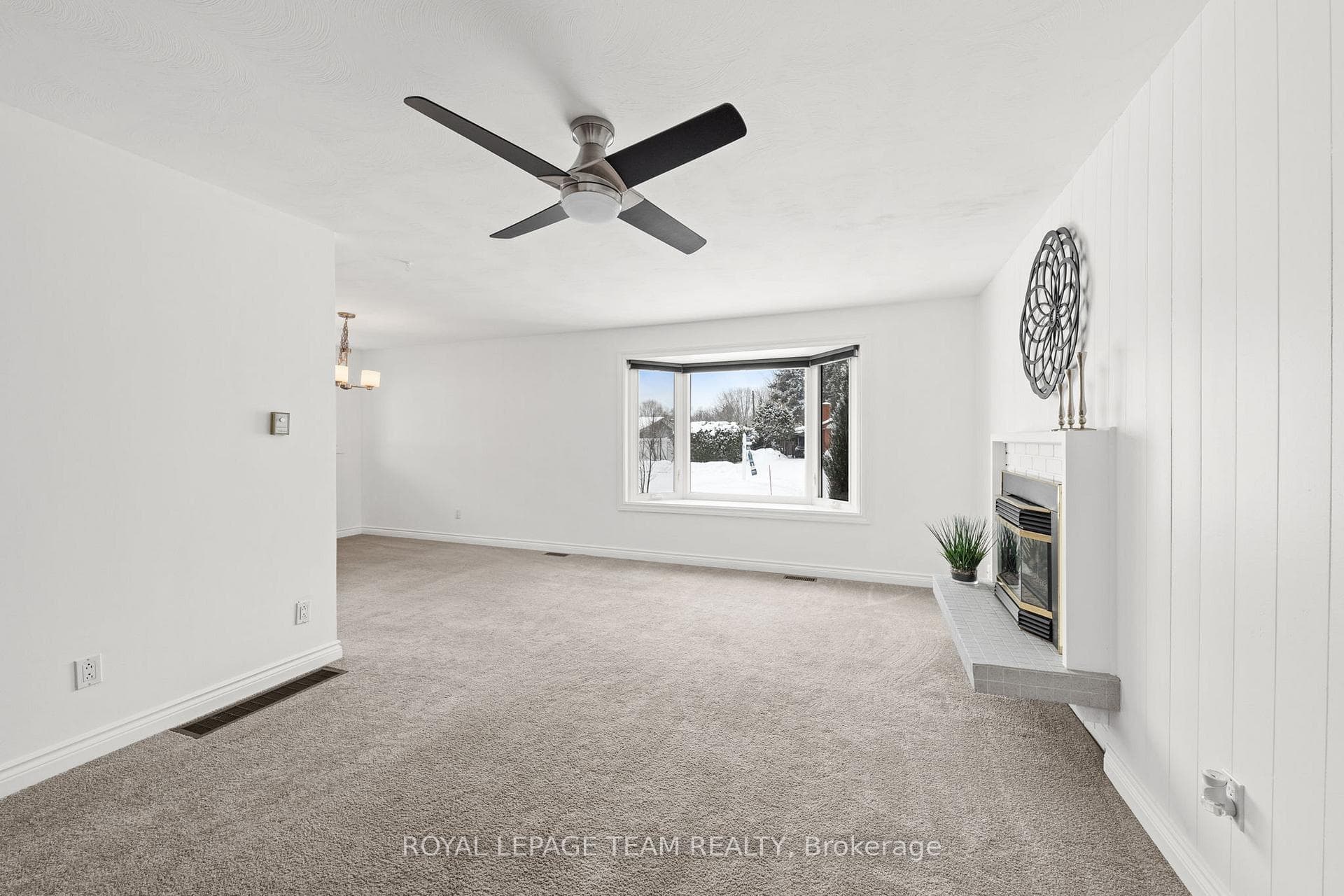 Main living space, flooded with natural light