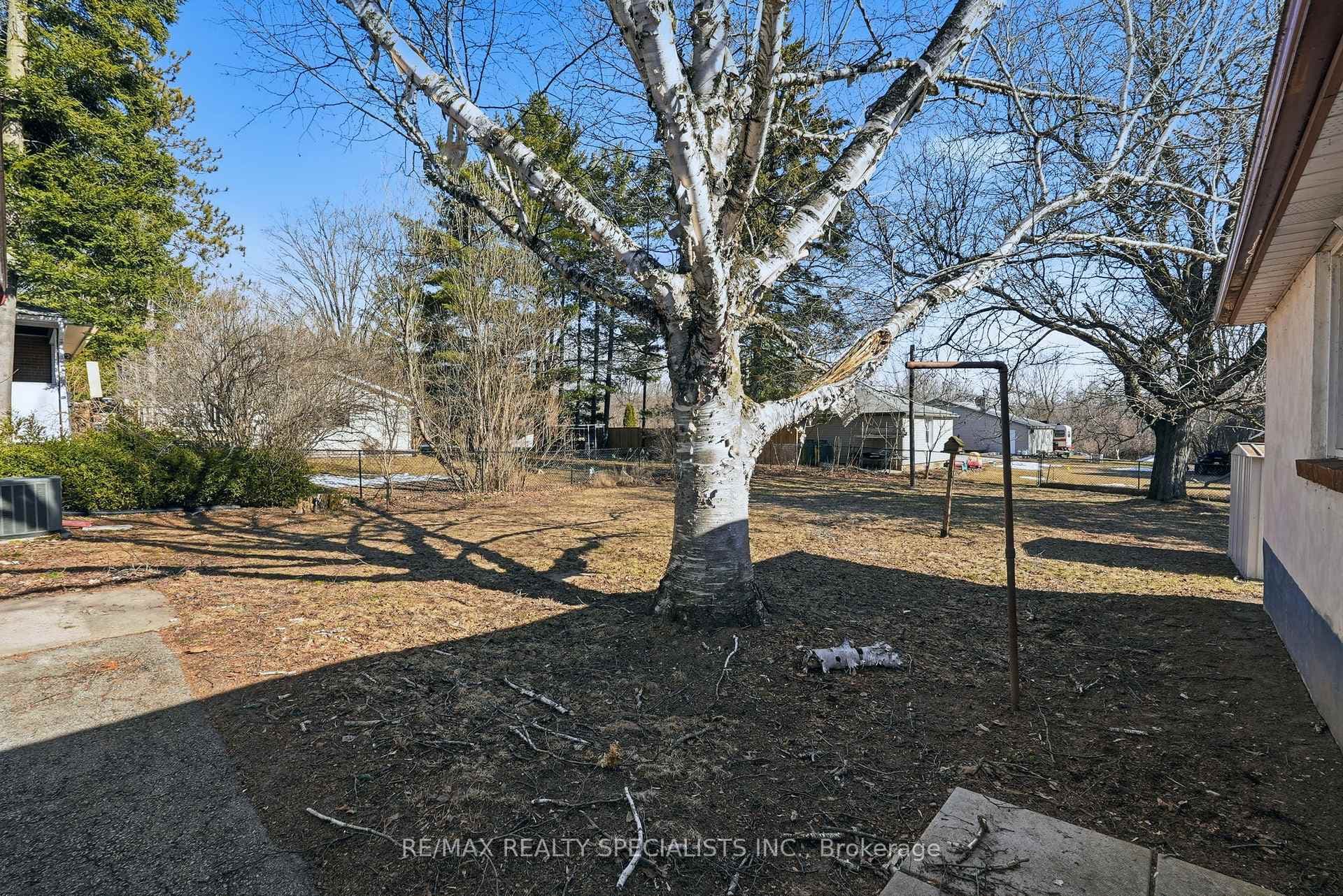 Large fully fenced yard