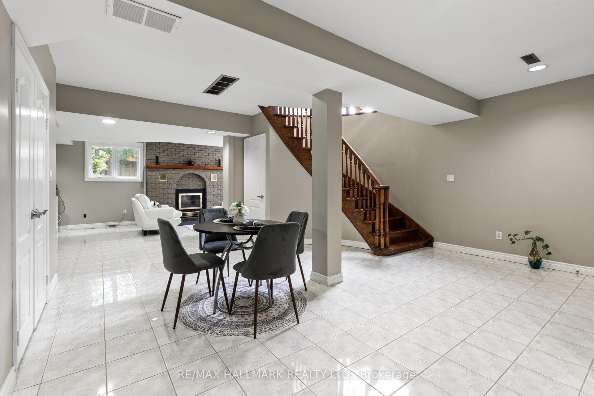 walk-through to Garage - storage + closets