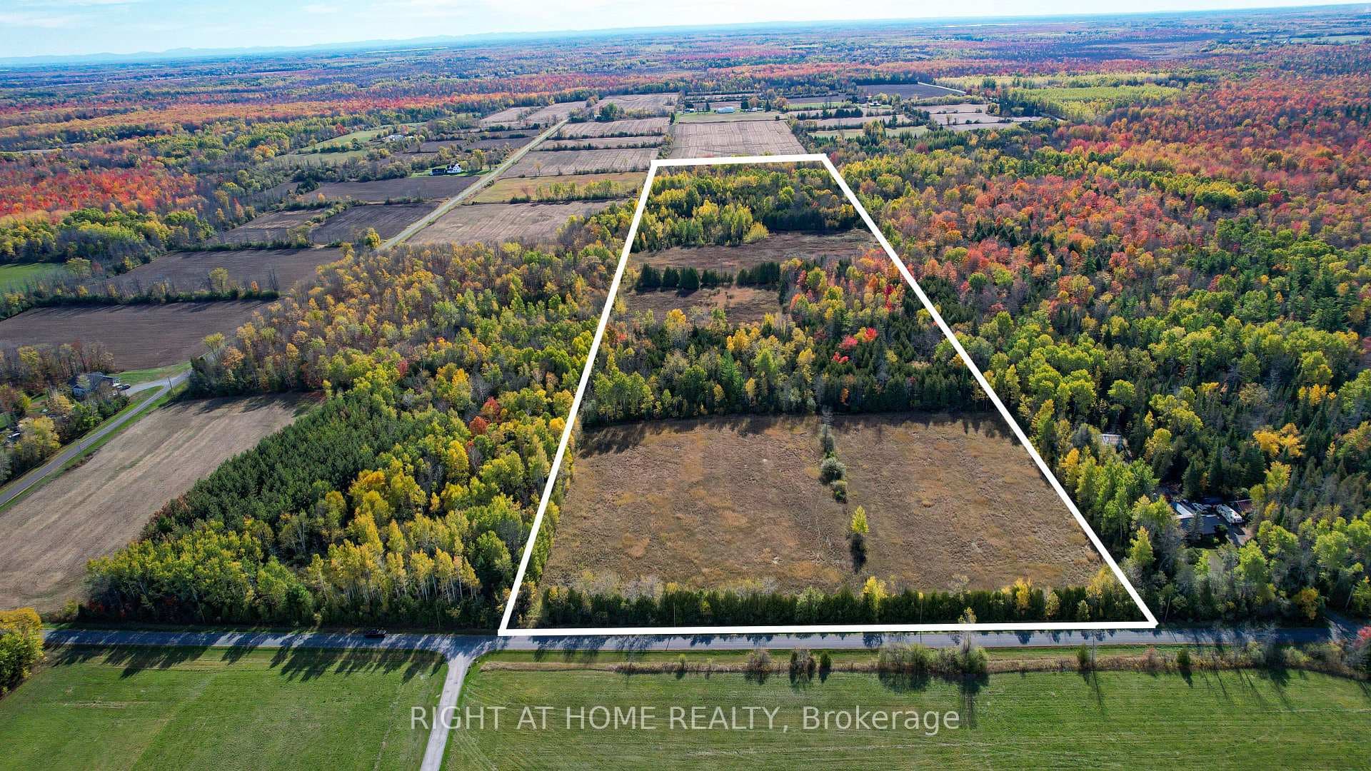 Approximate property outline.Open