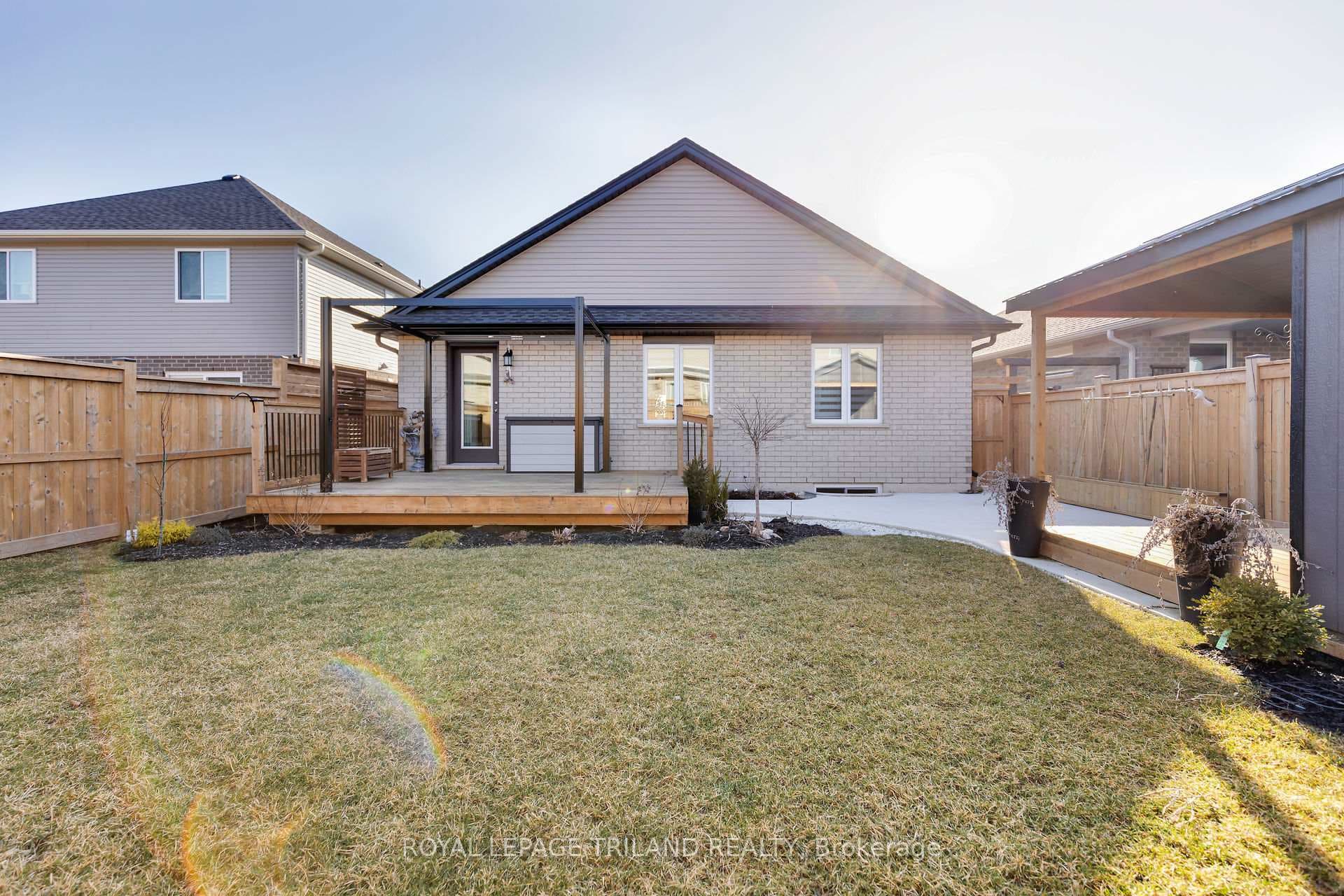 Fenced Yard