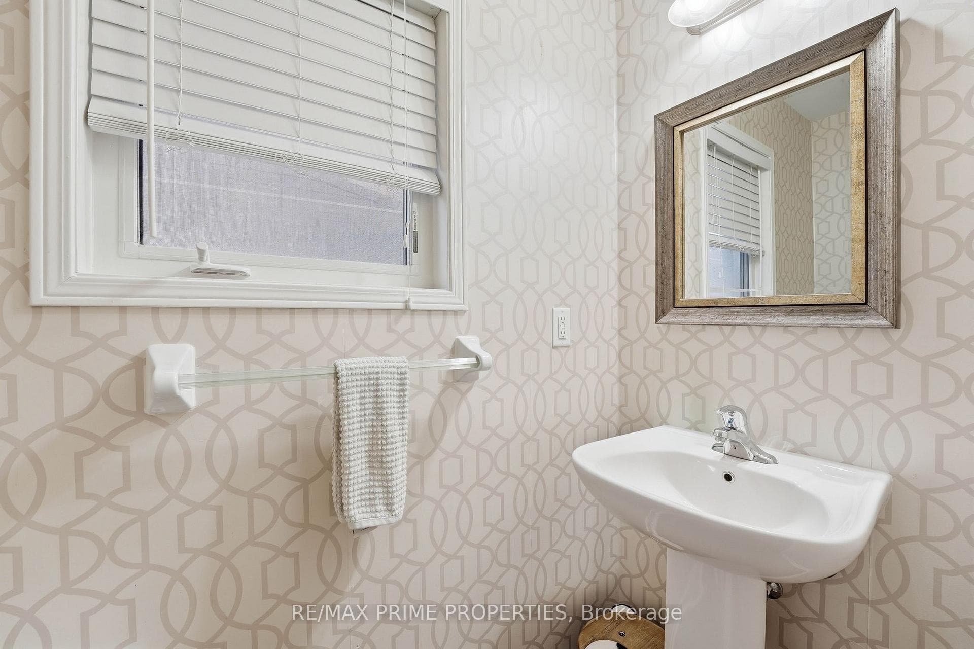 Main floor powder room