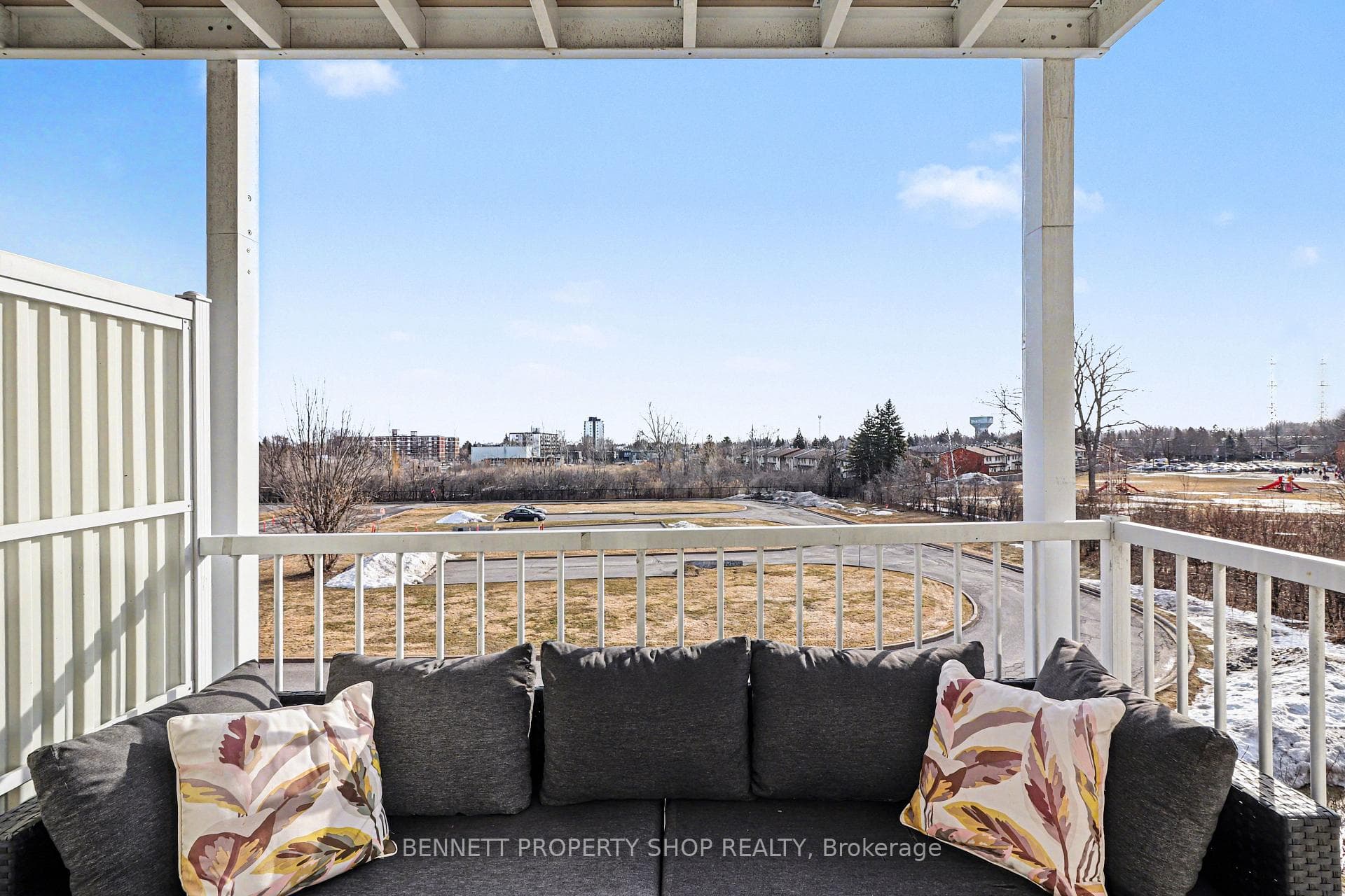 No One Behind Private Balcony 1 of 2 Balconies