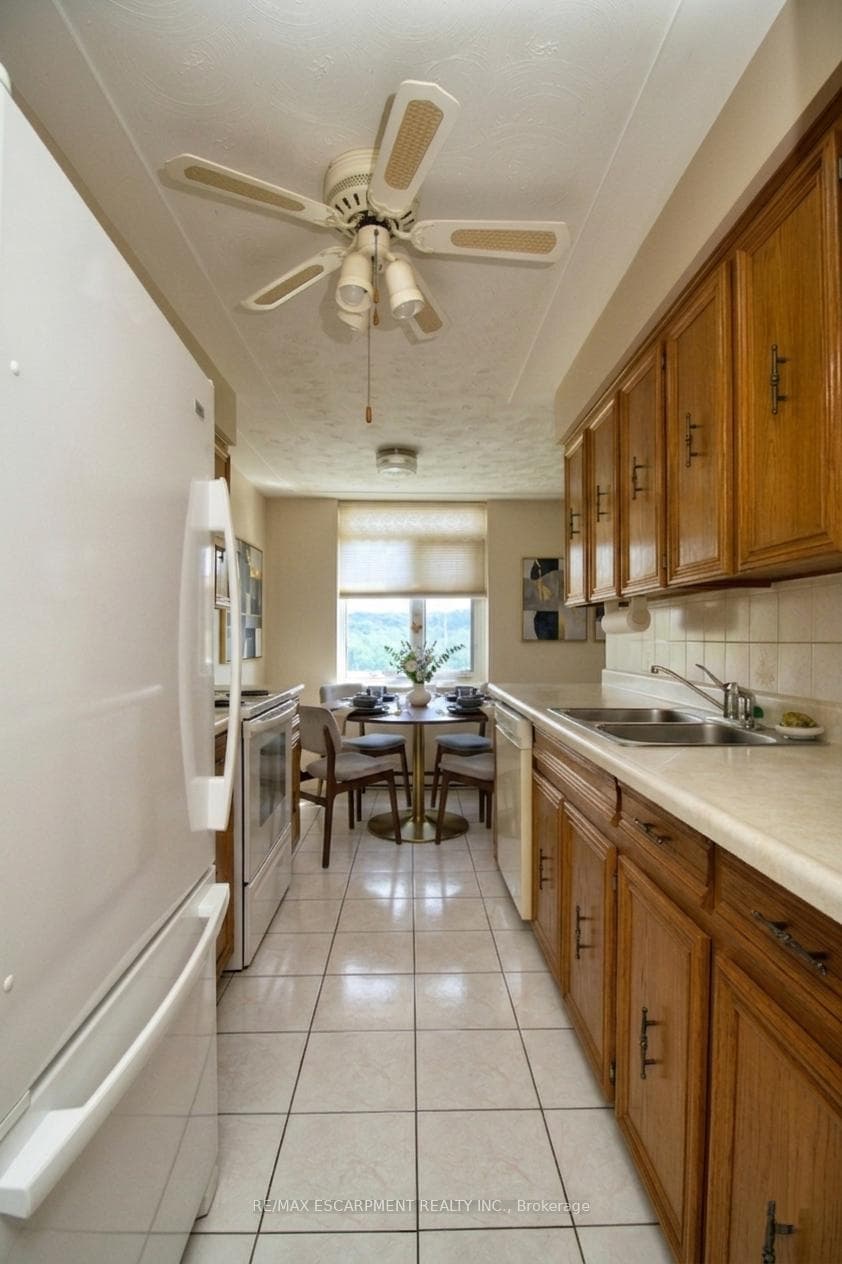 Galley kitchen Virtually Staged