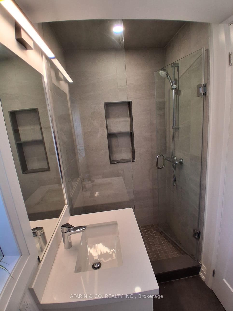 Stone shower