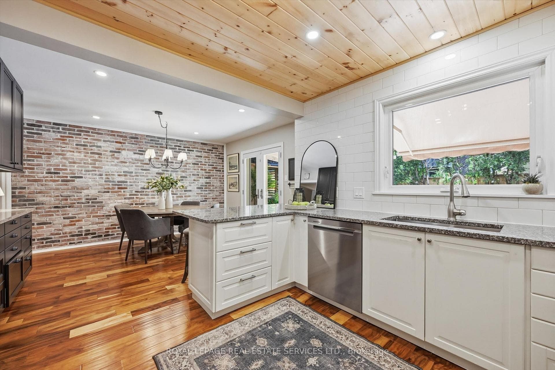 Updated Family-Sized Kitchen and Breakfast Area