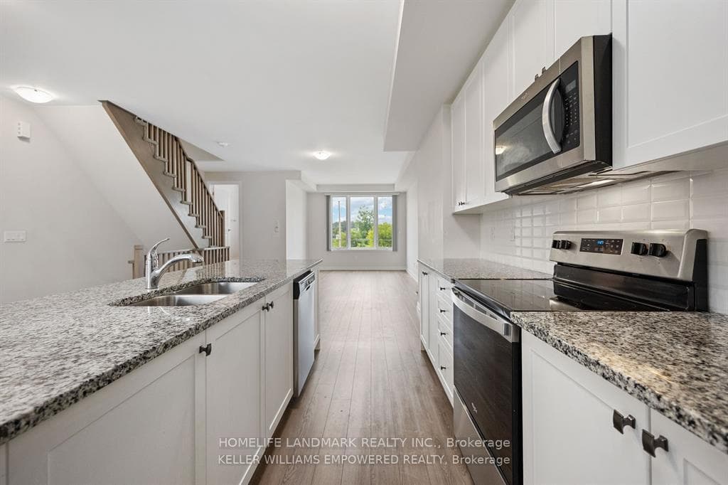 Kitchen to living room angle
