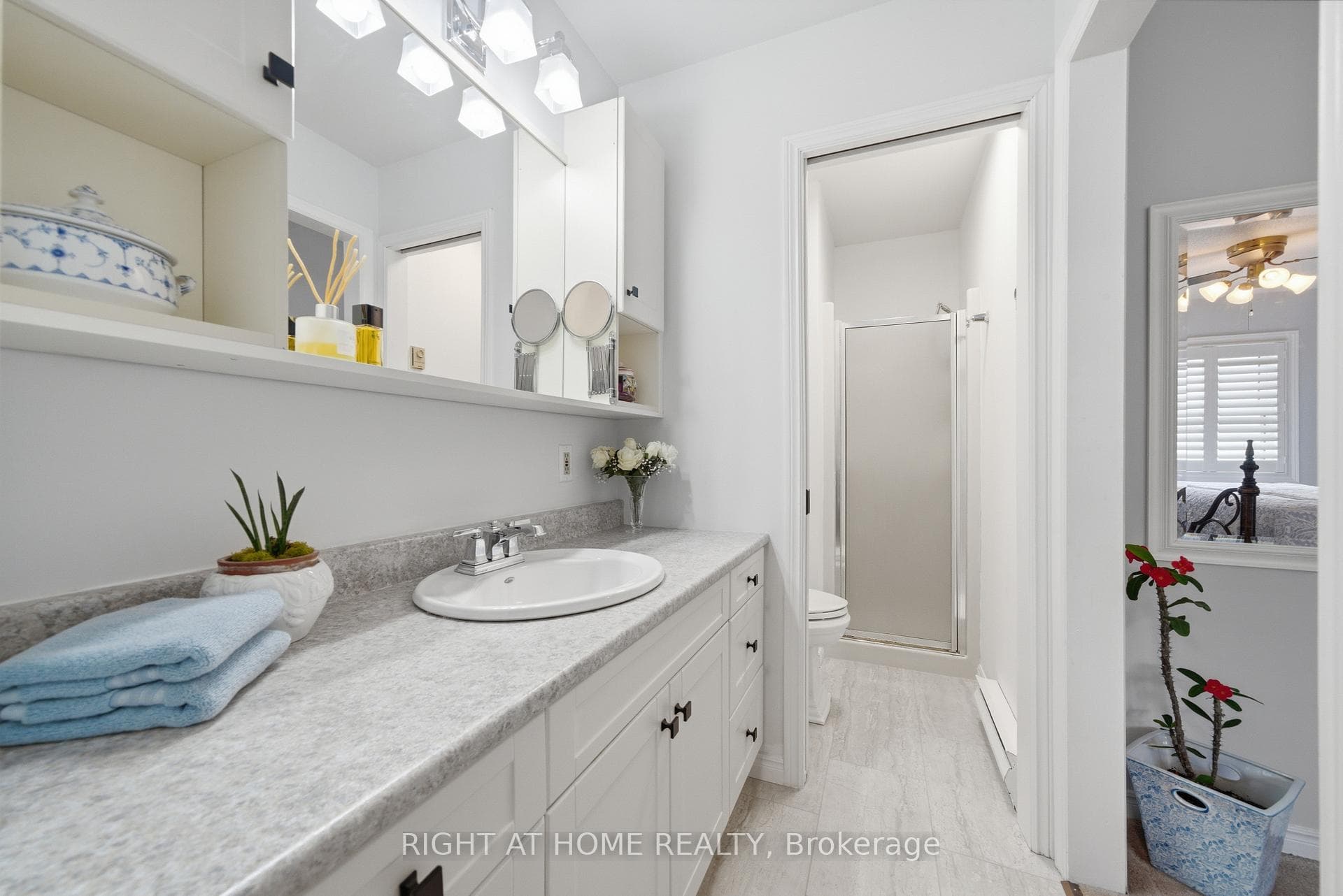 Vanity & Separate Water Closet