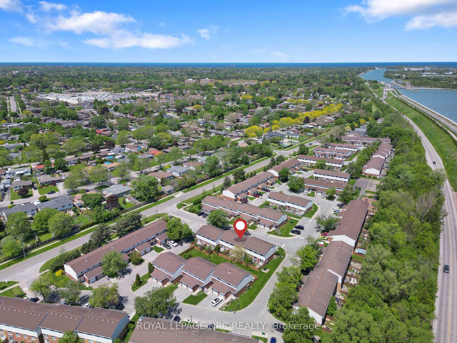 Adjacent to Parkway for easy access north or south