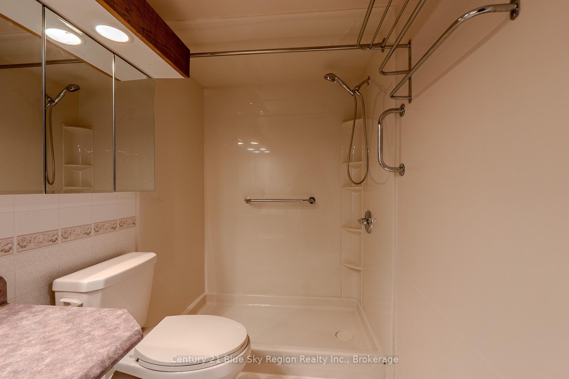 Walk in shower