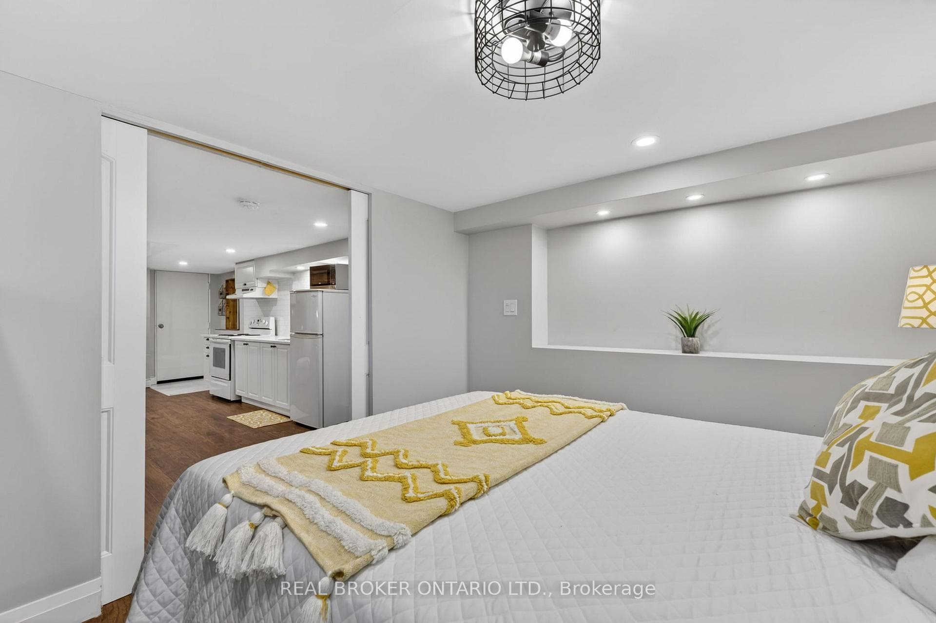 Lower level bedroom