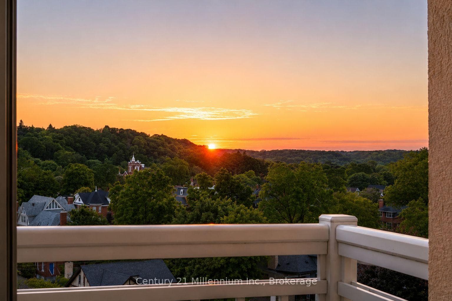 Hard to beat sunsets high above the city!