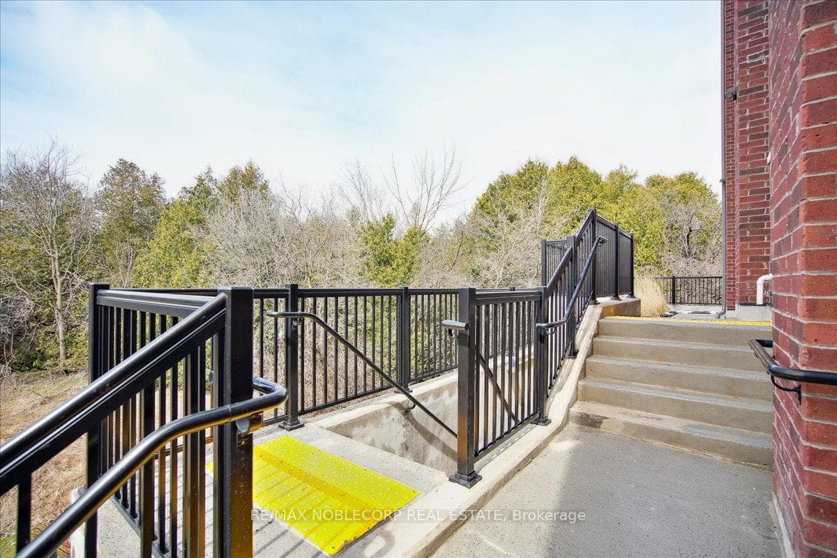 Just steps to parking garage