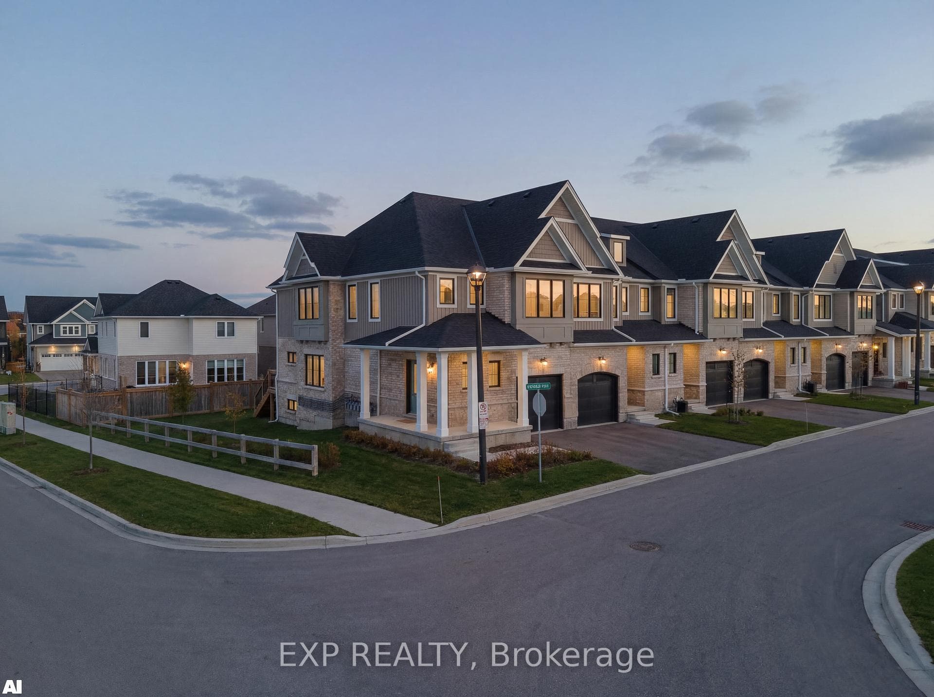 Exterior image digitally enhanced using AI.