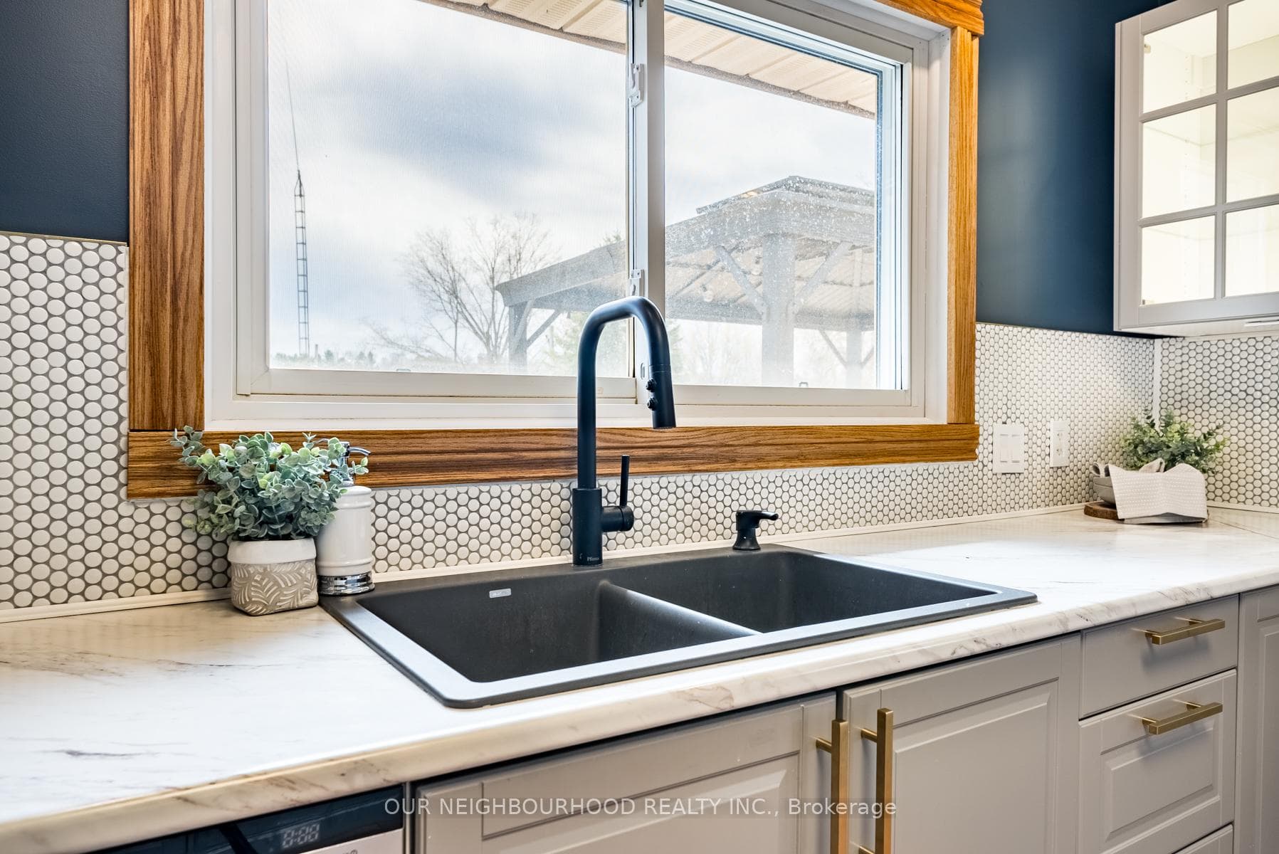 Upper Kitchen - Overlooking Backyard