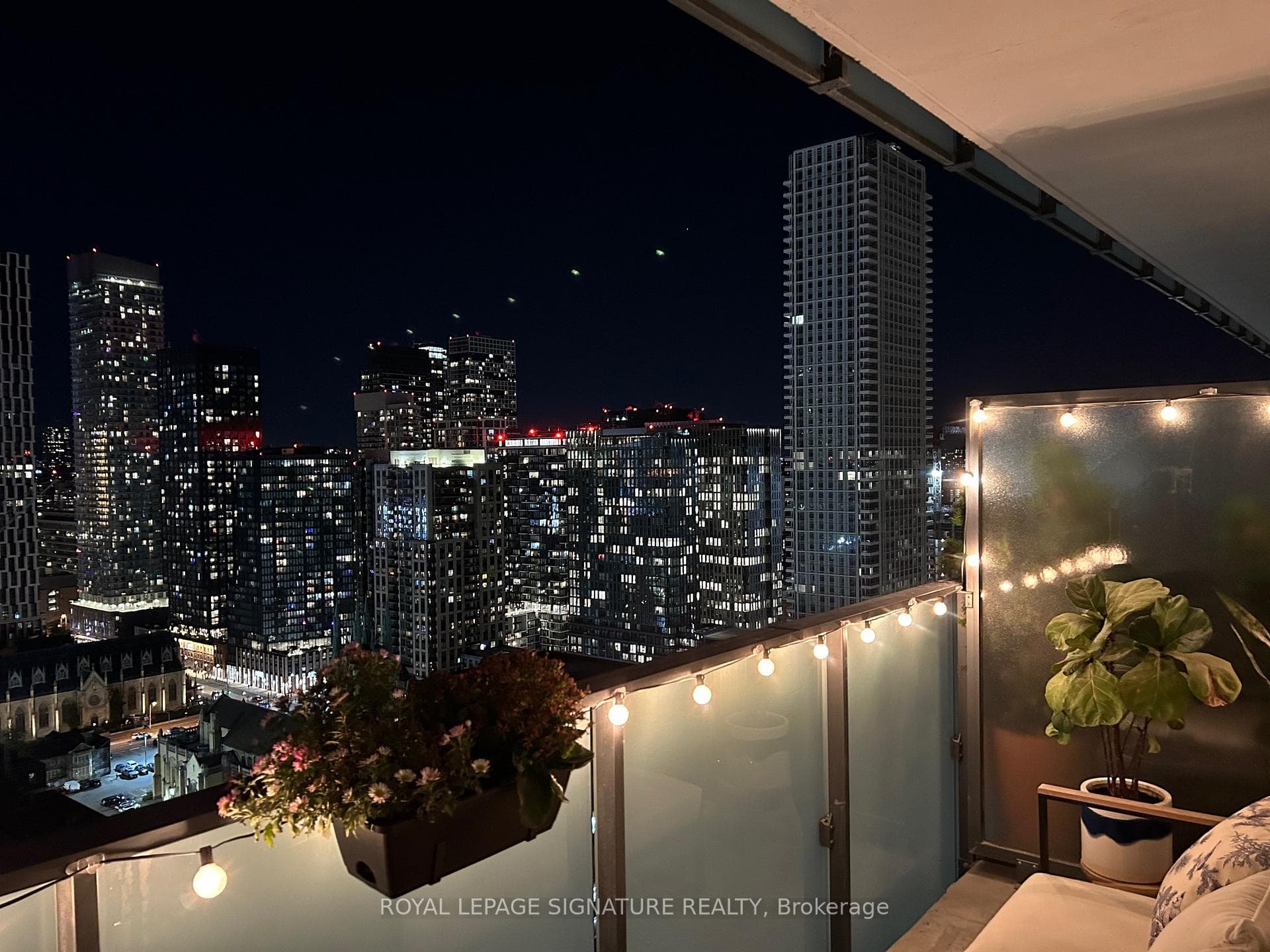 Night view of the city