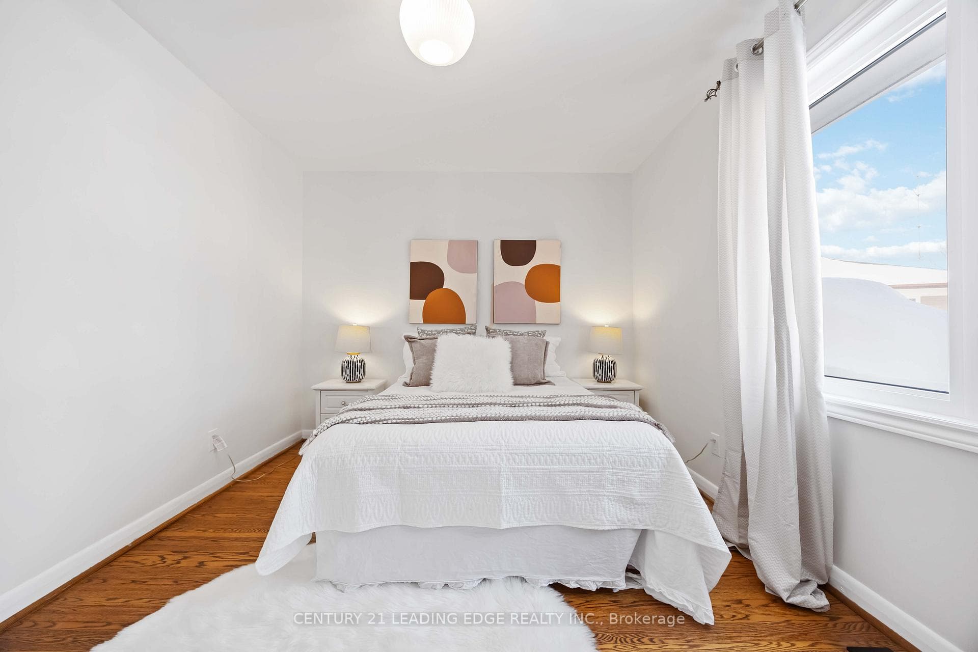 Very bright room