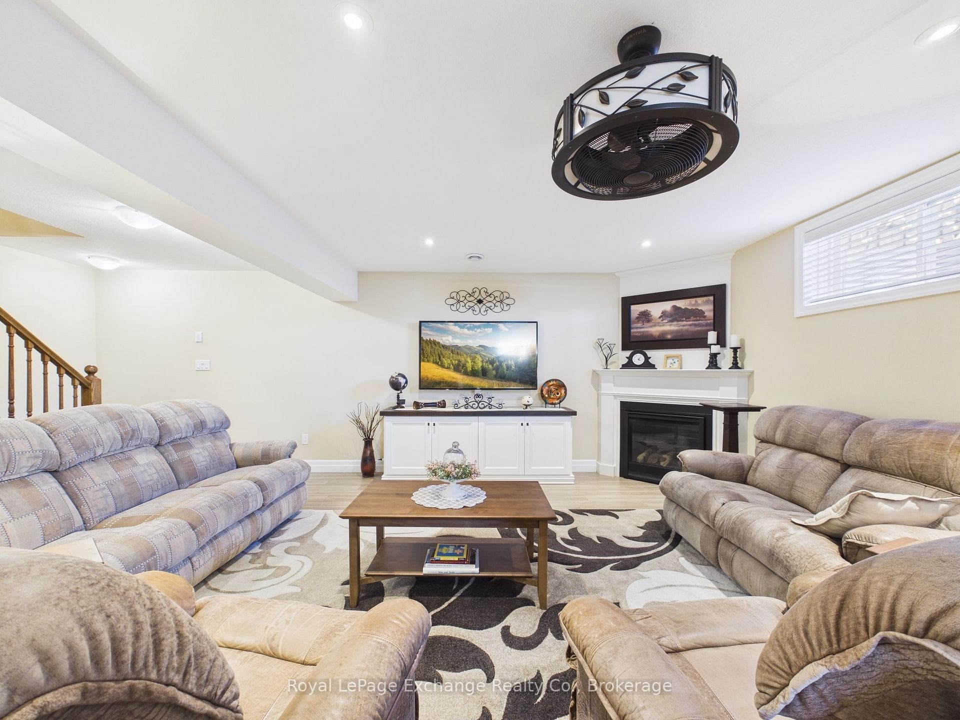 Lower family room
