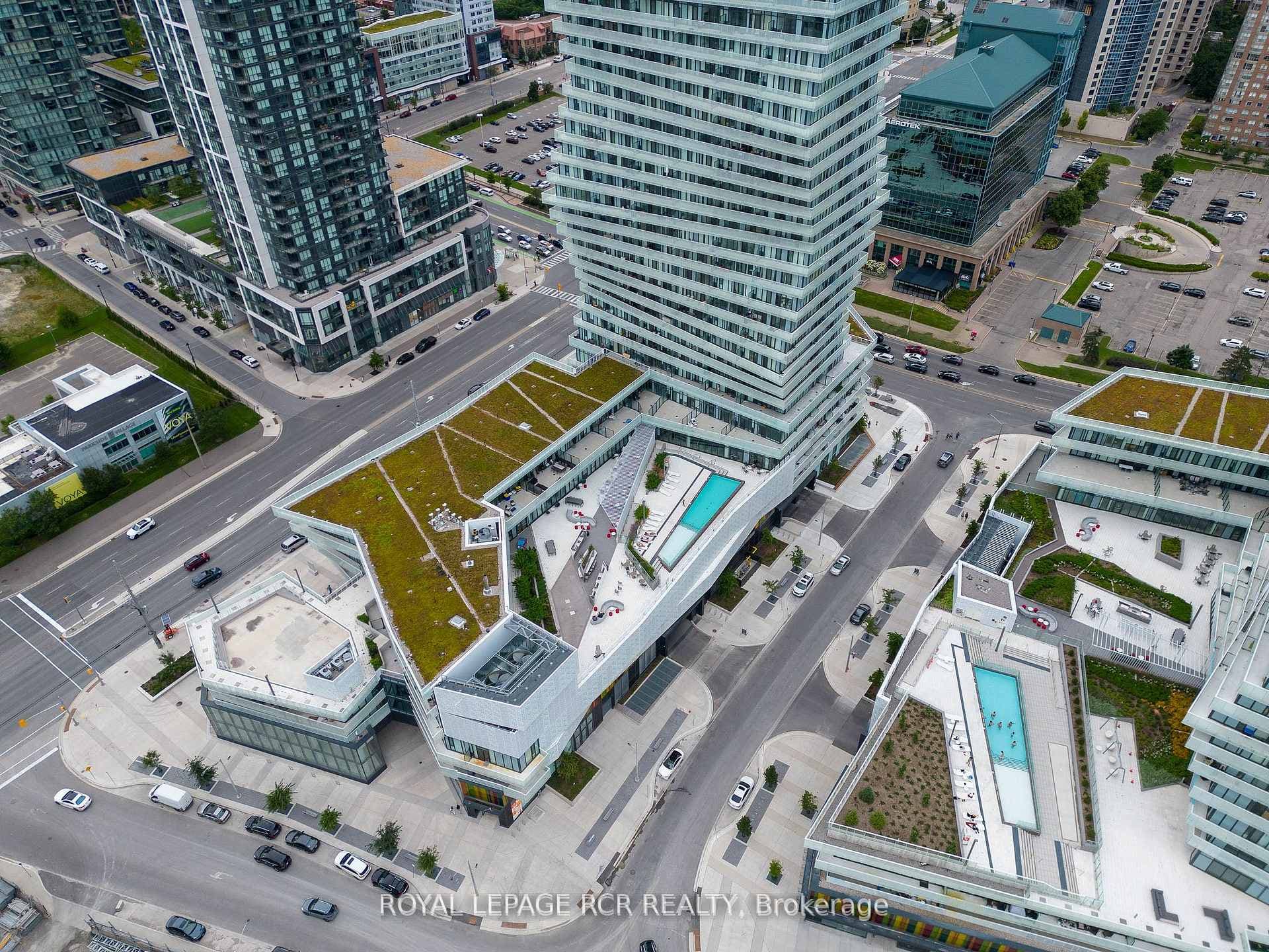 Aerial View of Outdoor Amenities