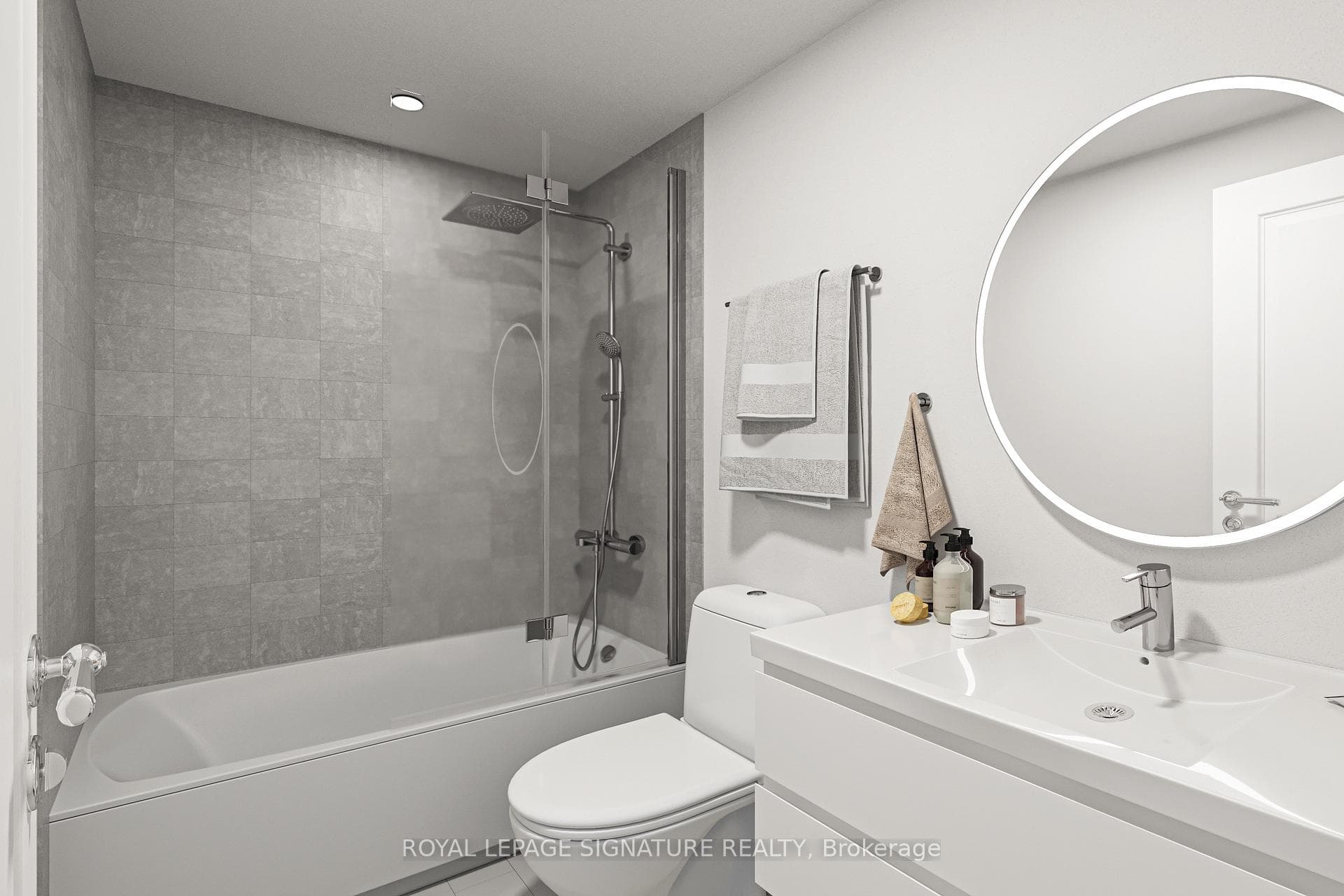 Virtual renovation of the second bathroom