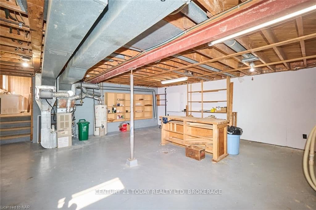 basement level---plenty of storage