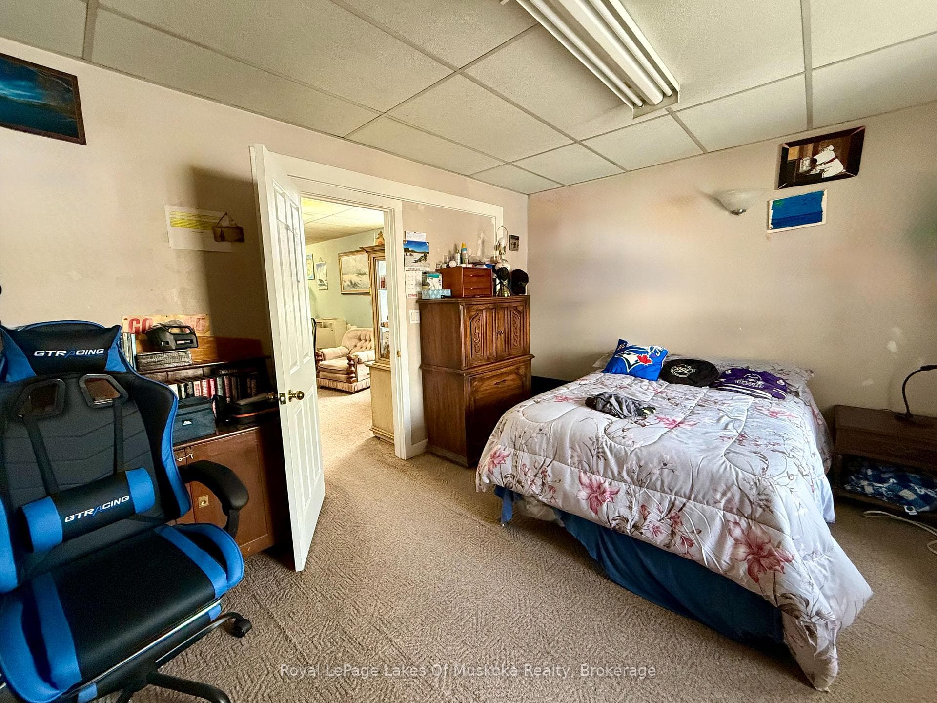 Bedroom in Residential Unit #2