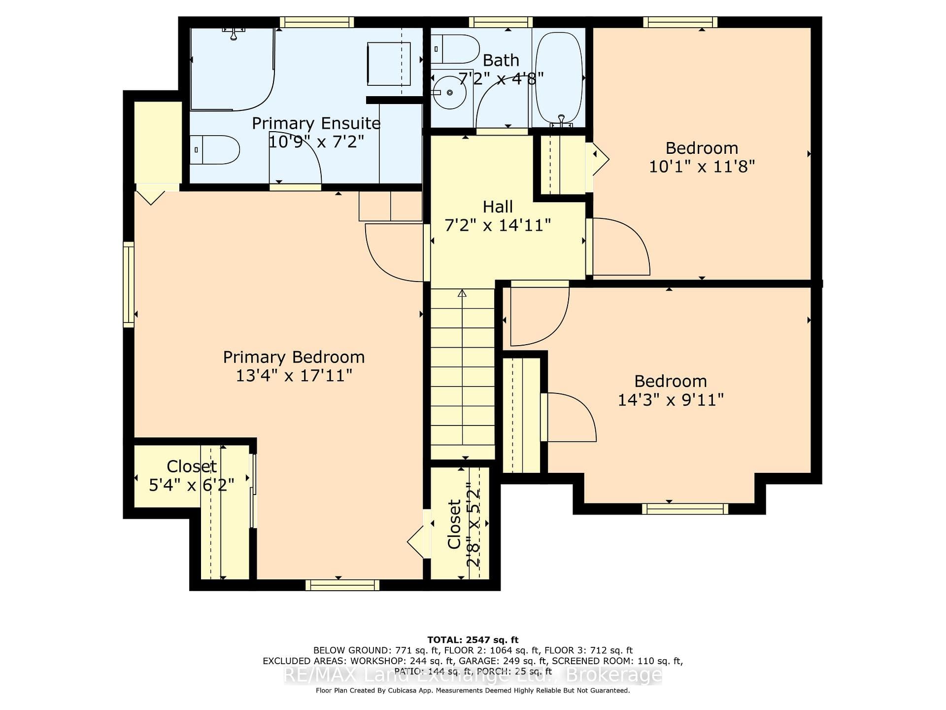 Floor Plan - Upper Level