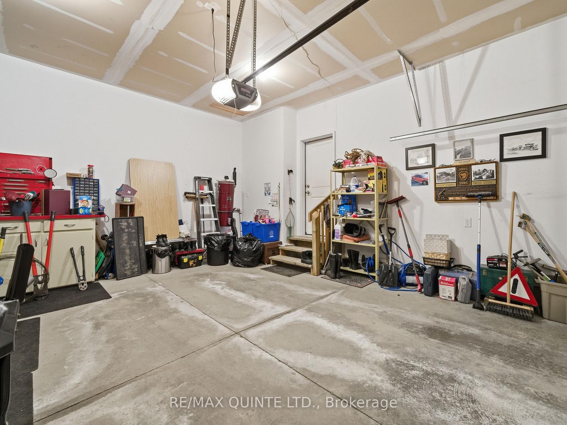 Lots of storage, central vacuum canister storage.