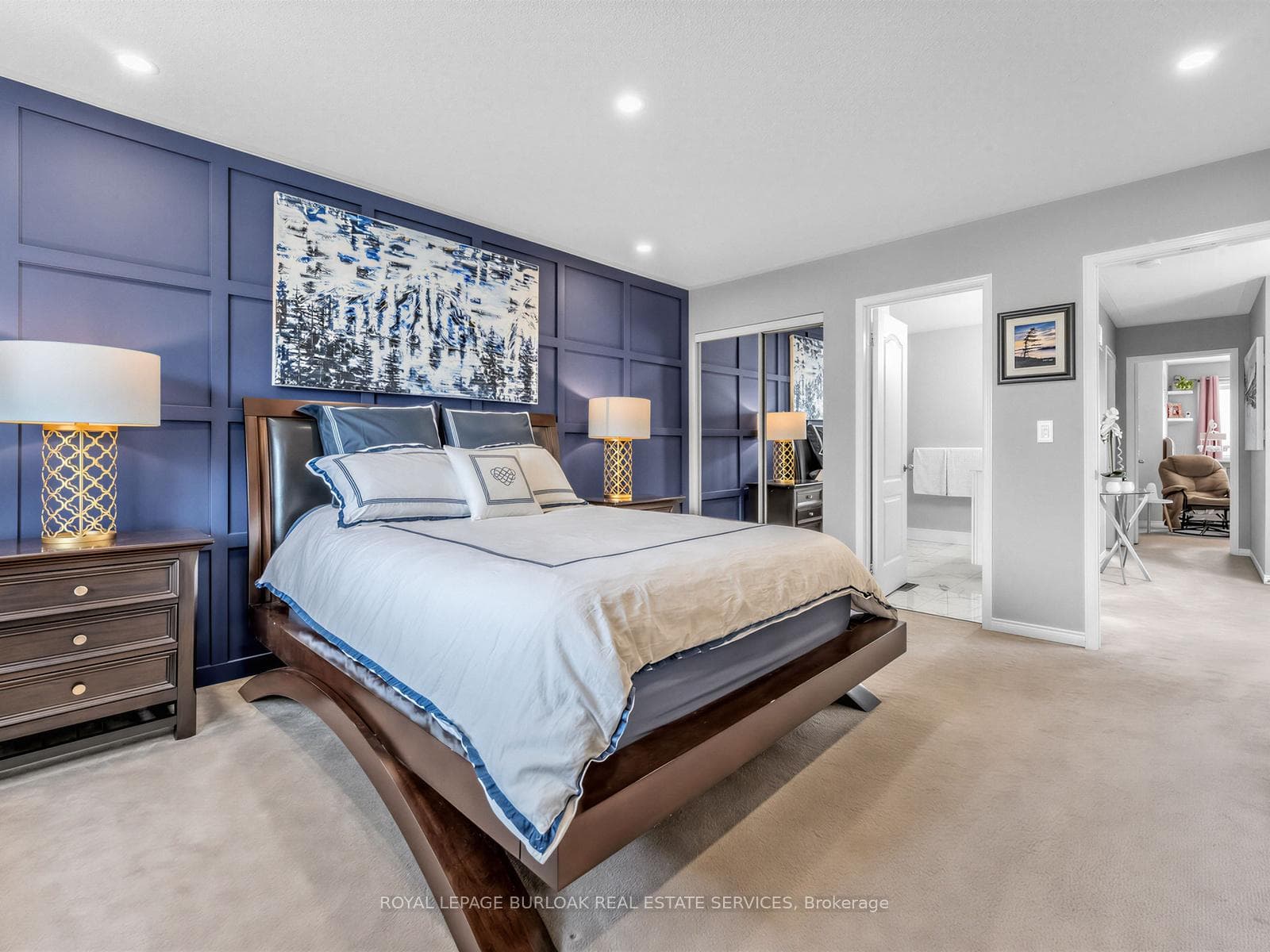 Primary Bedroom with access to Large washroom
