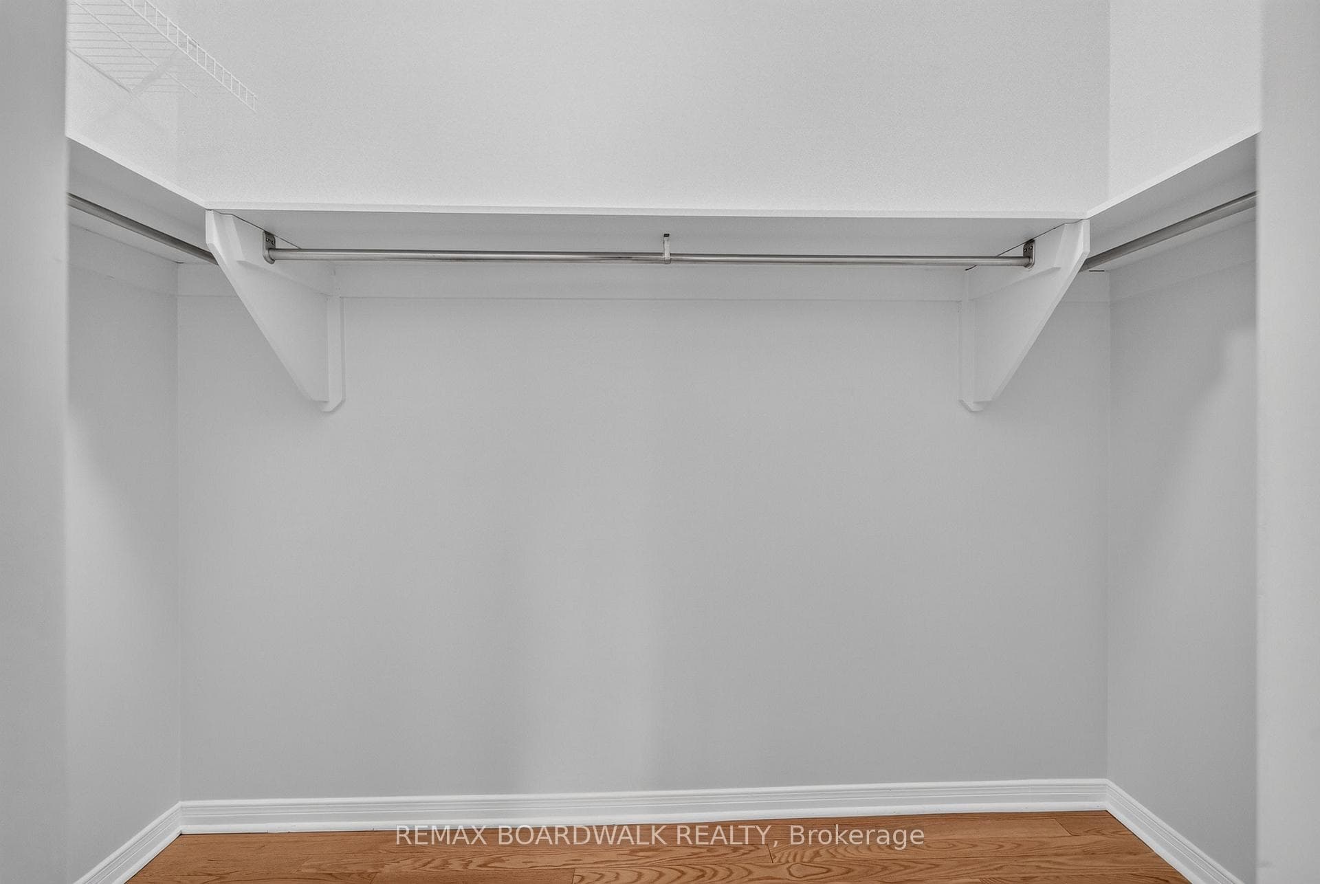 Primary walkin closet
