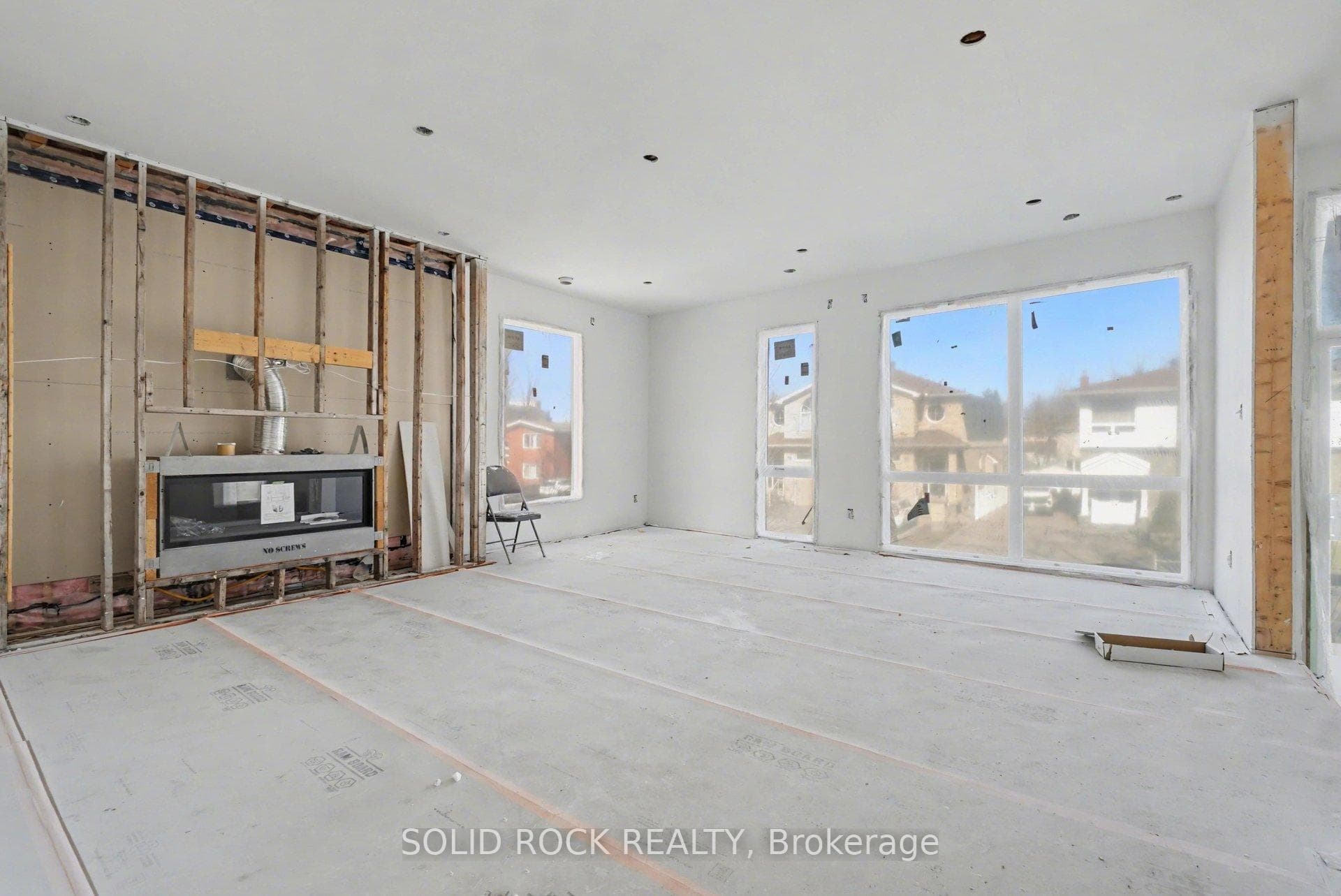 Family Room facing the street