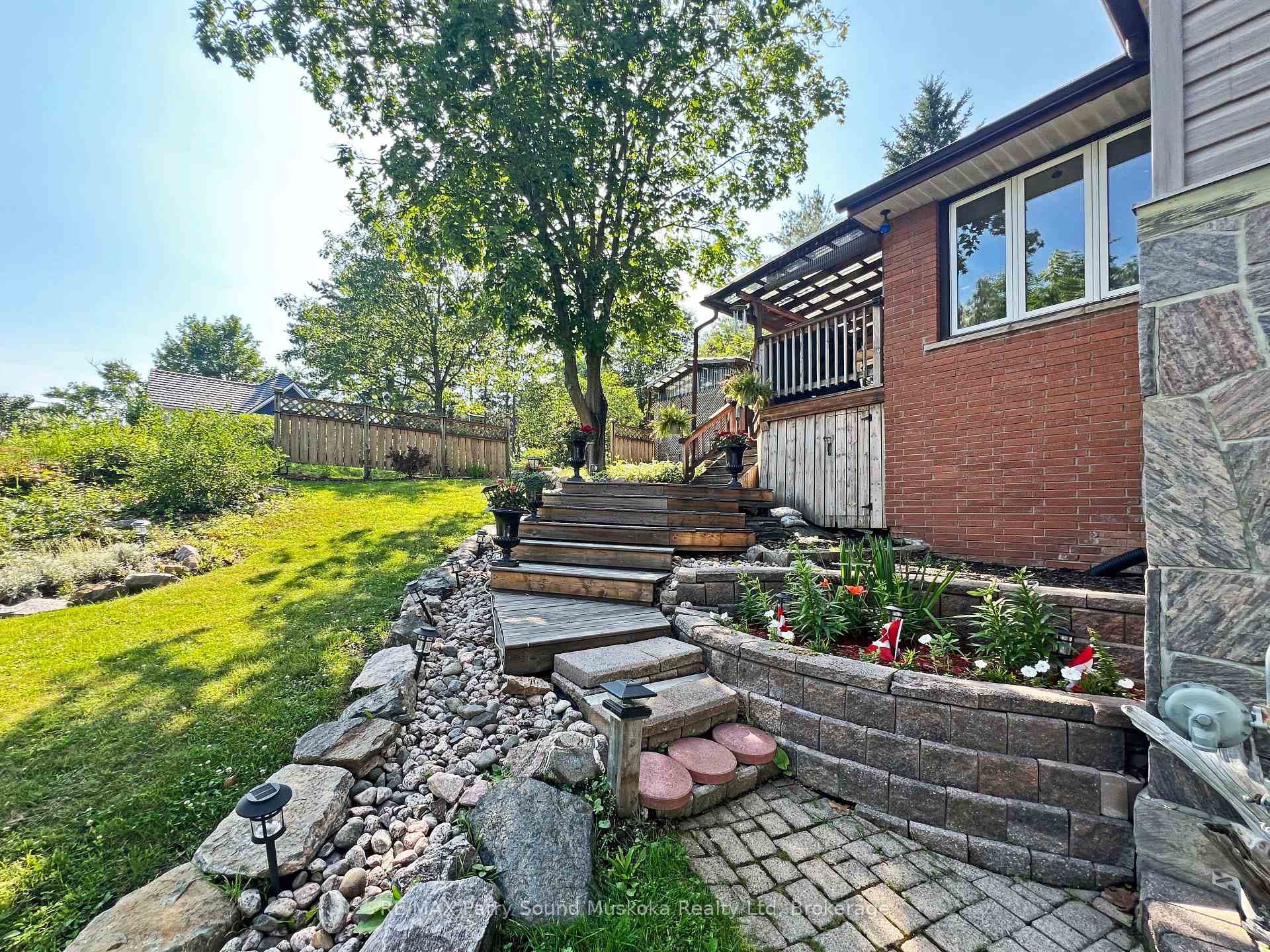 Attractive landscaping