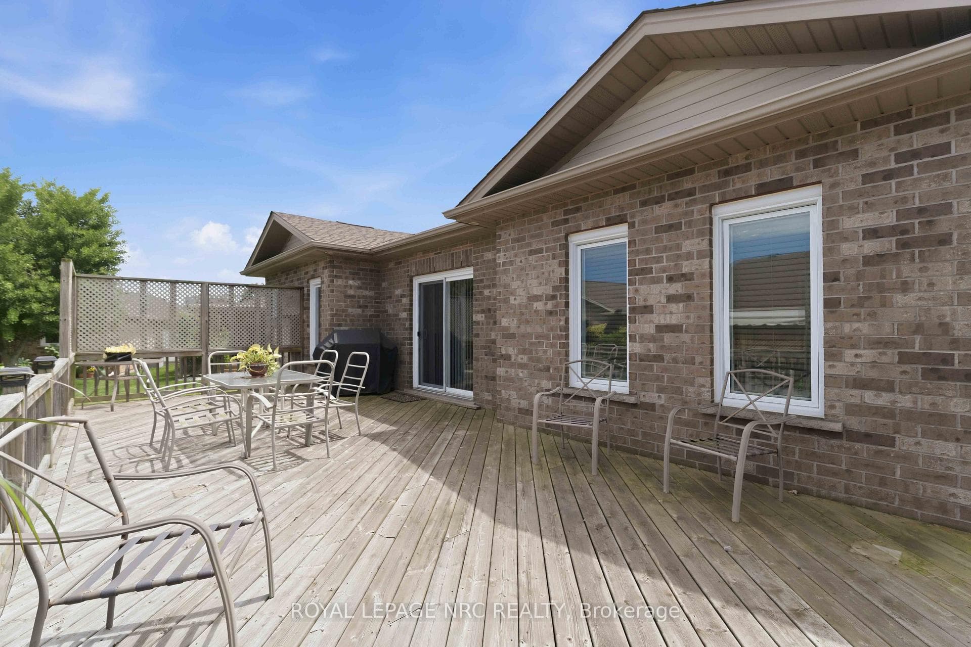 Deck off Dining Room