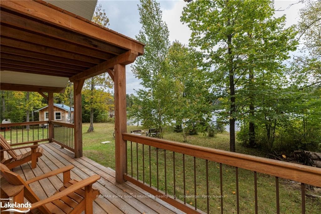 Waterside deck