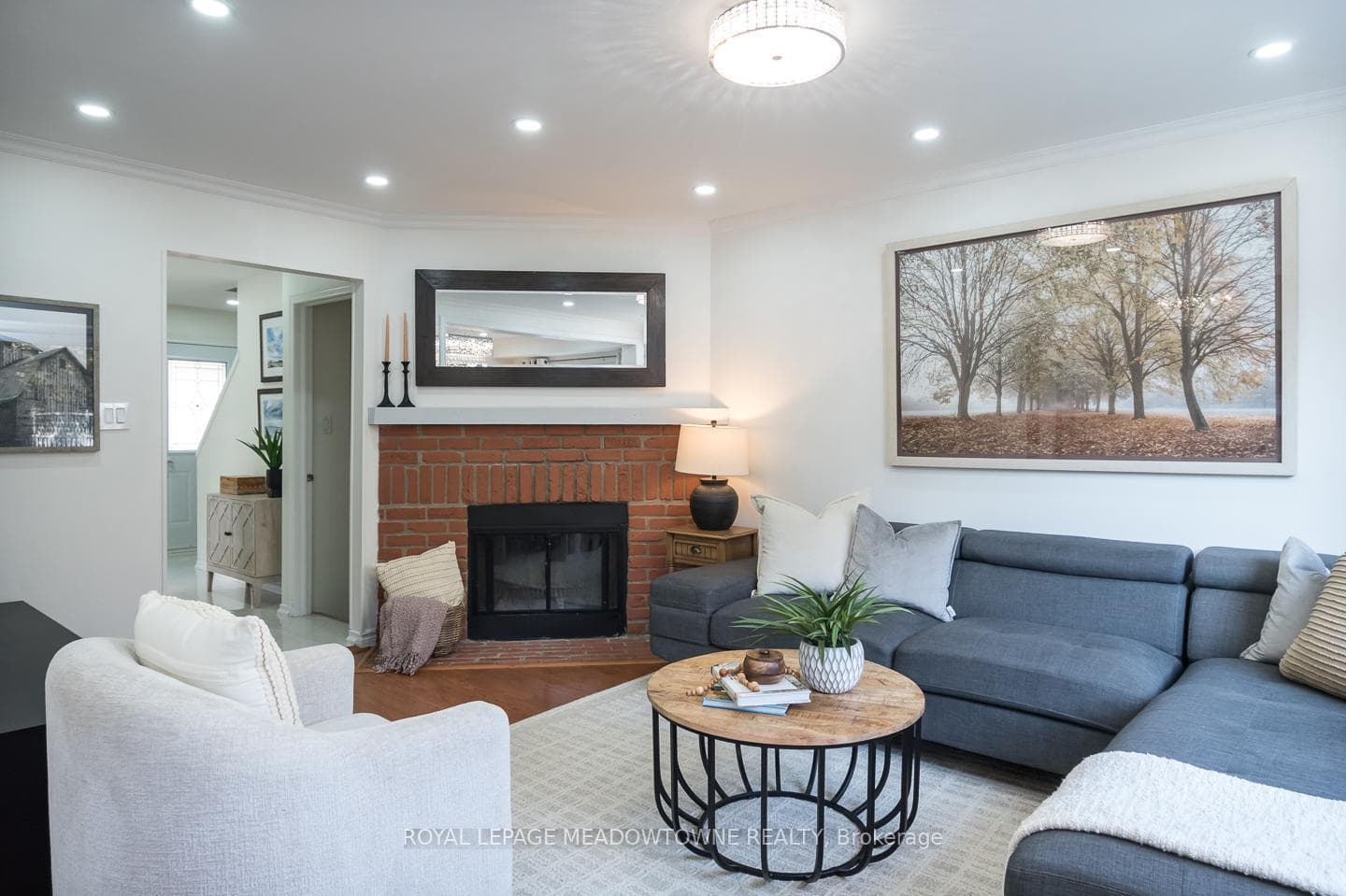 Wood Fireplace