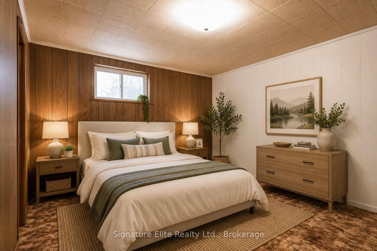 Bedroom 2 - Virtually staged