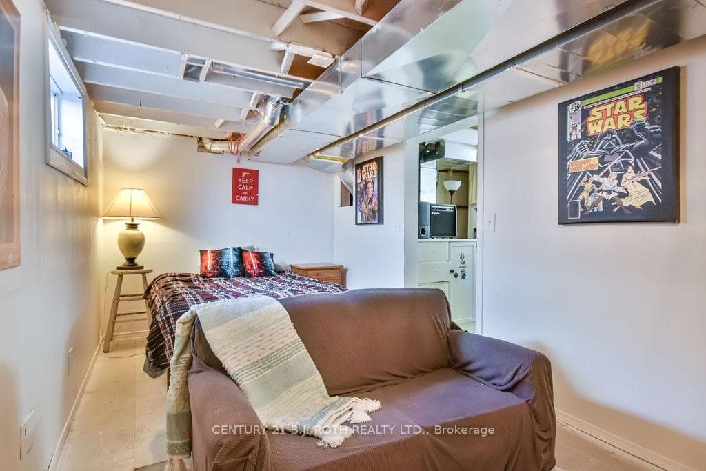 Rec Room Area Currently Used as a 4th Bedroom
