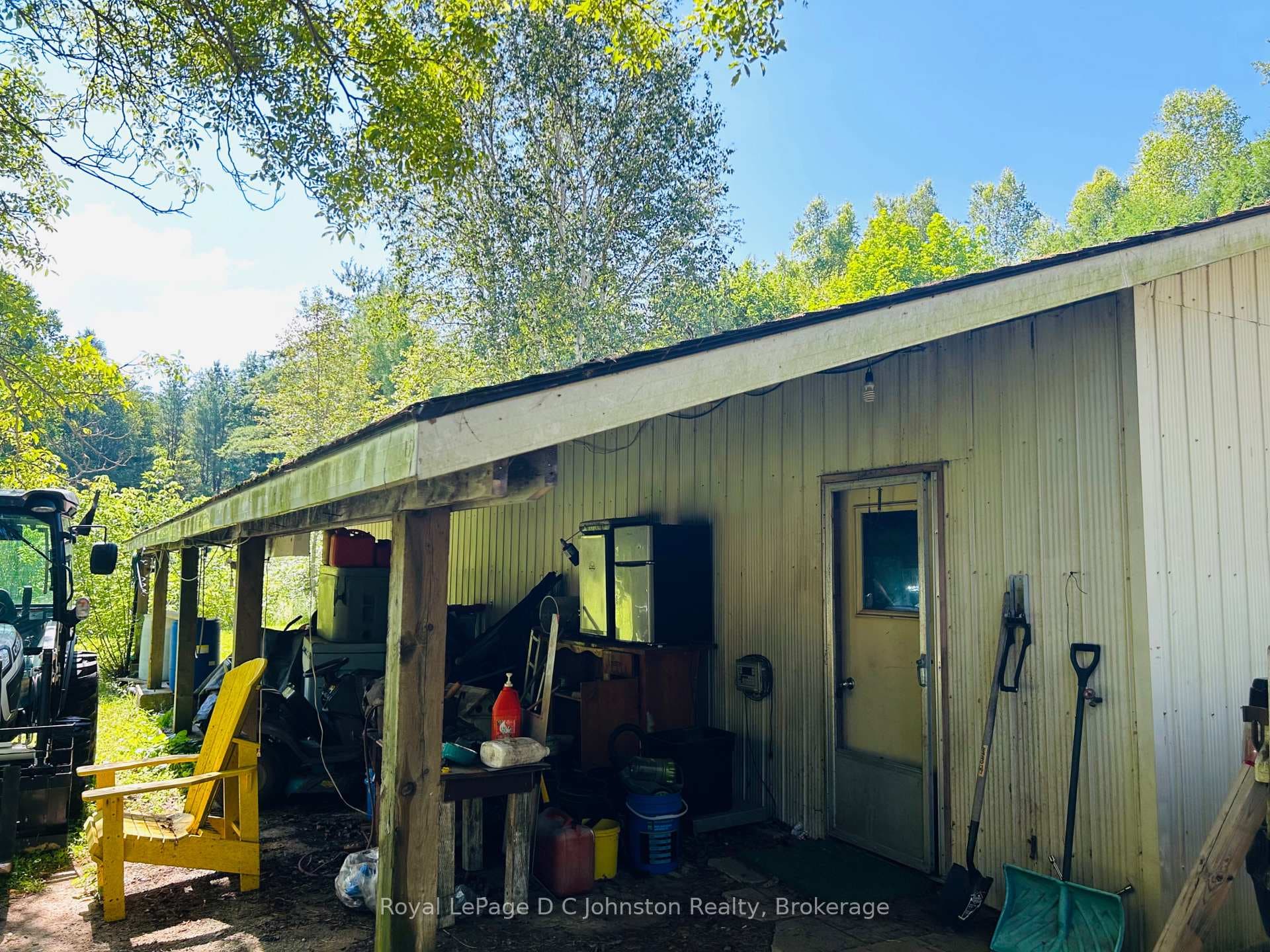 Entrance to workshop