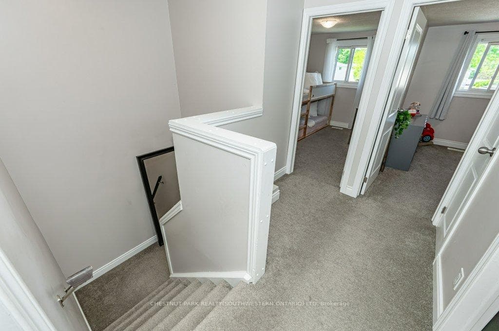 Two additional bedrooms across the hall