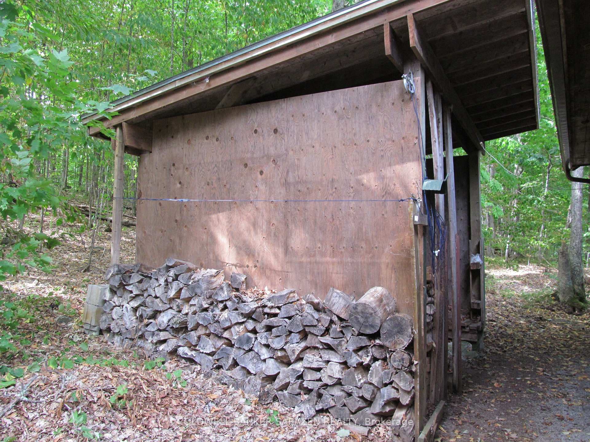 Wood shed
