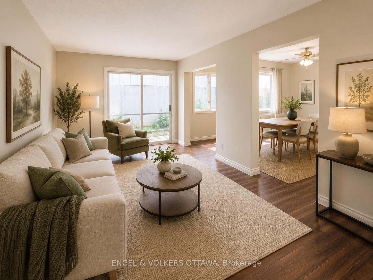 Virtually updated and staged