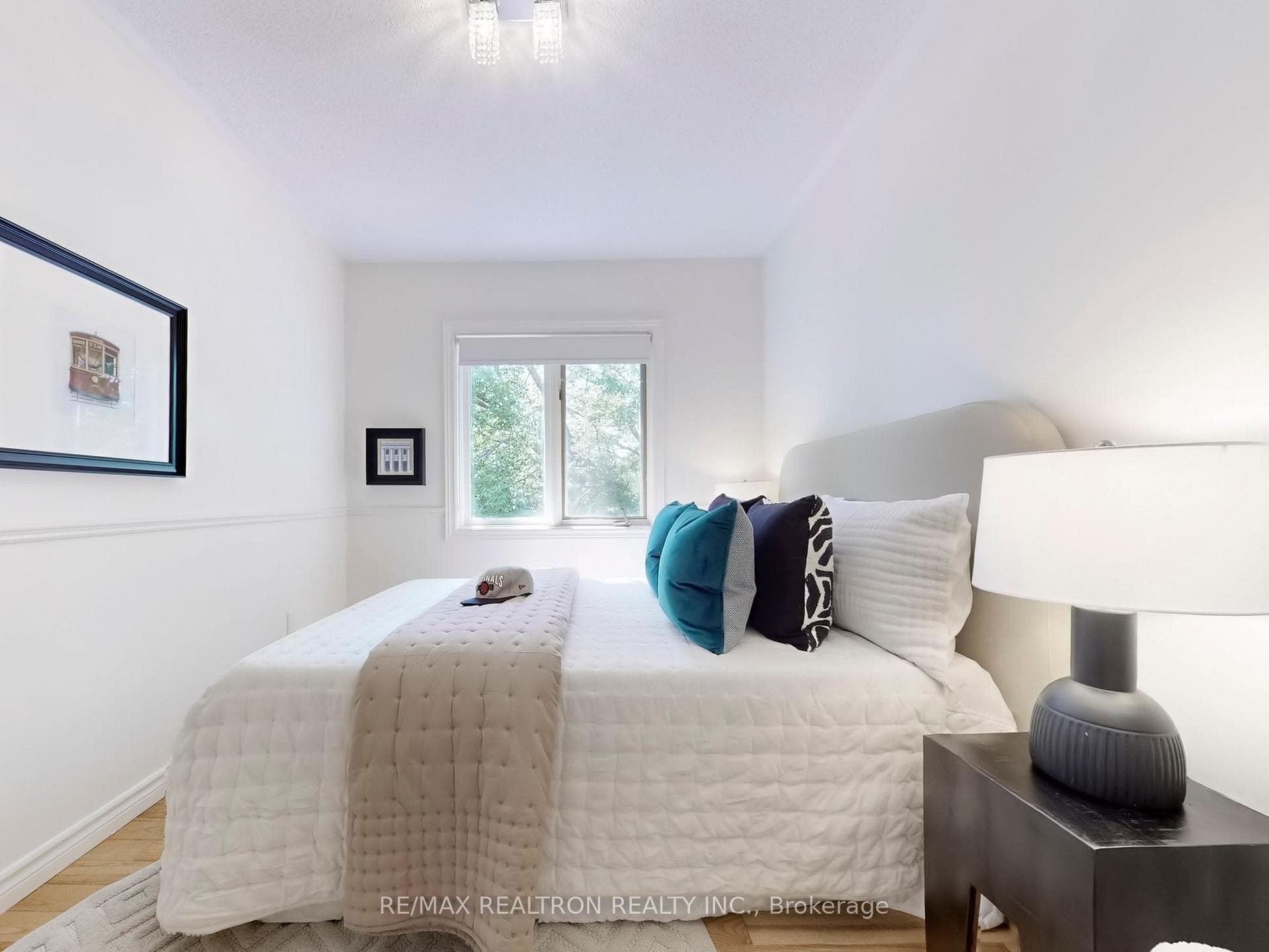 Bright cozy bedroom