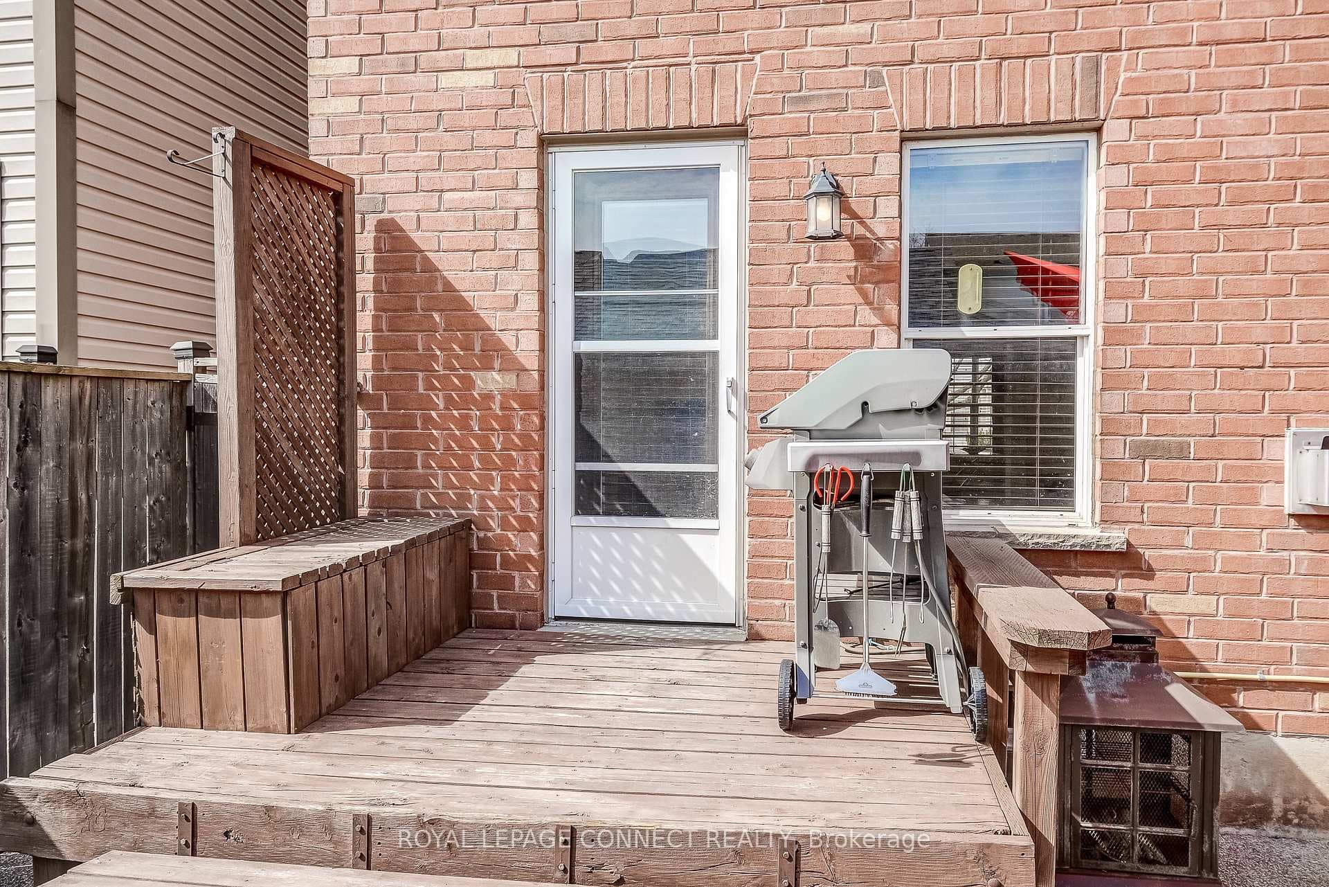 Deck with Door to Kitchen