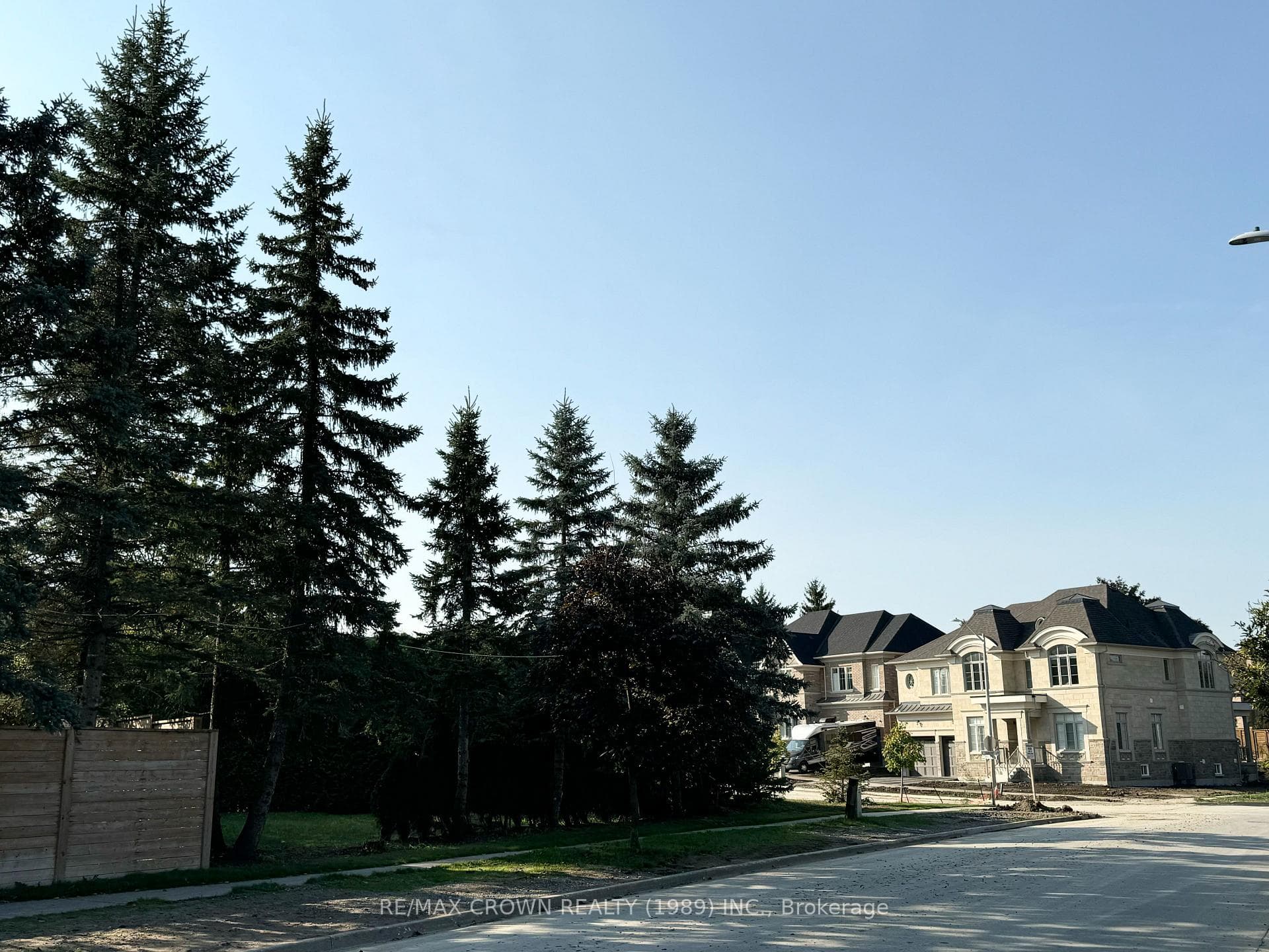 View of lot frontage